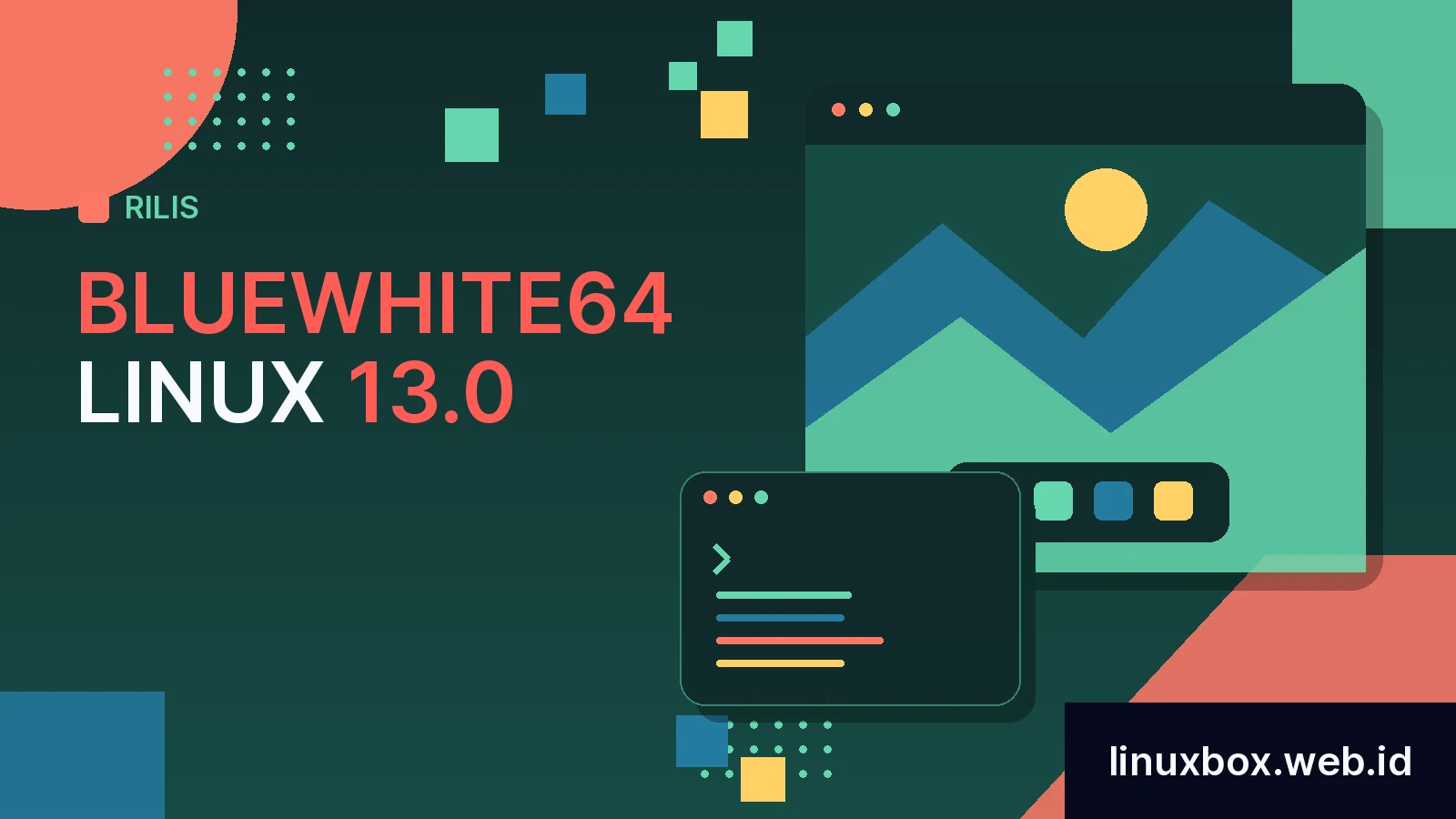 Rilis Bluewhite64 Linux 13.0