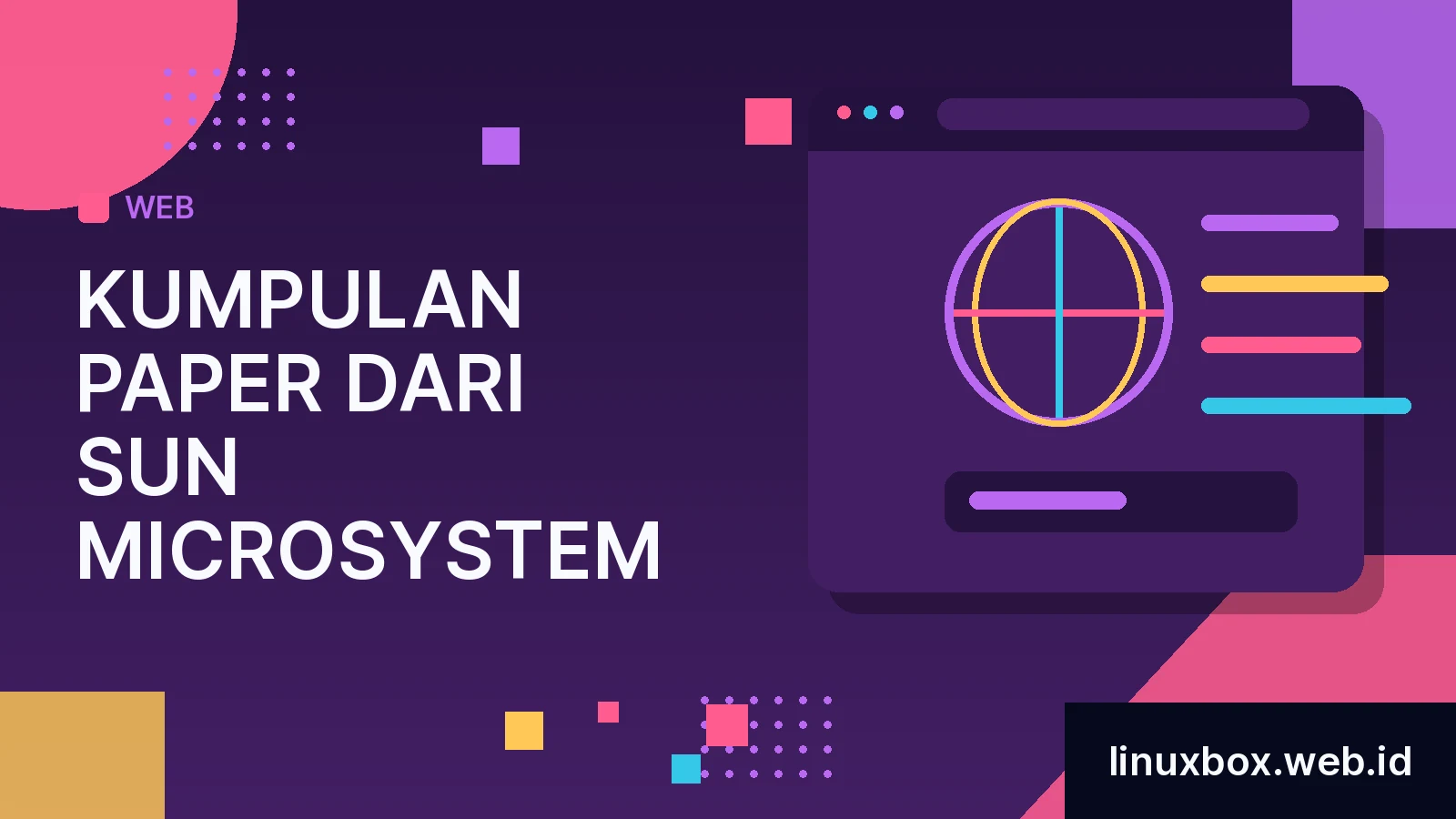Kumpulan Paper dari SUN Microsystem