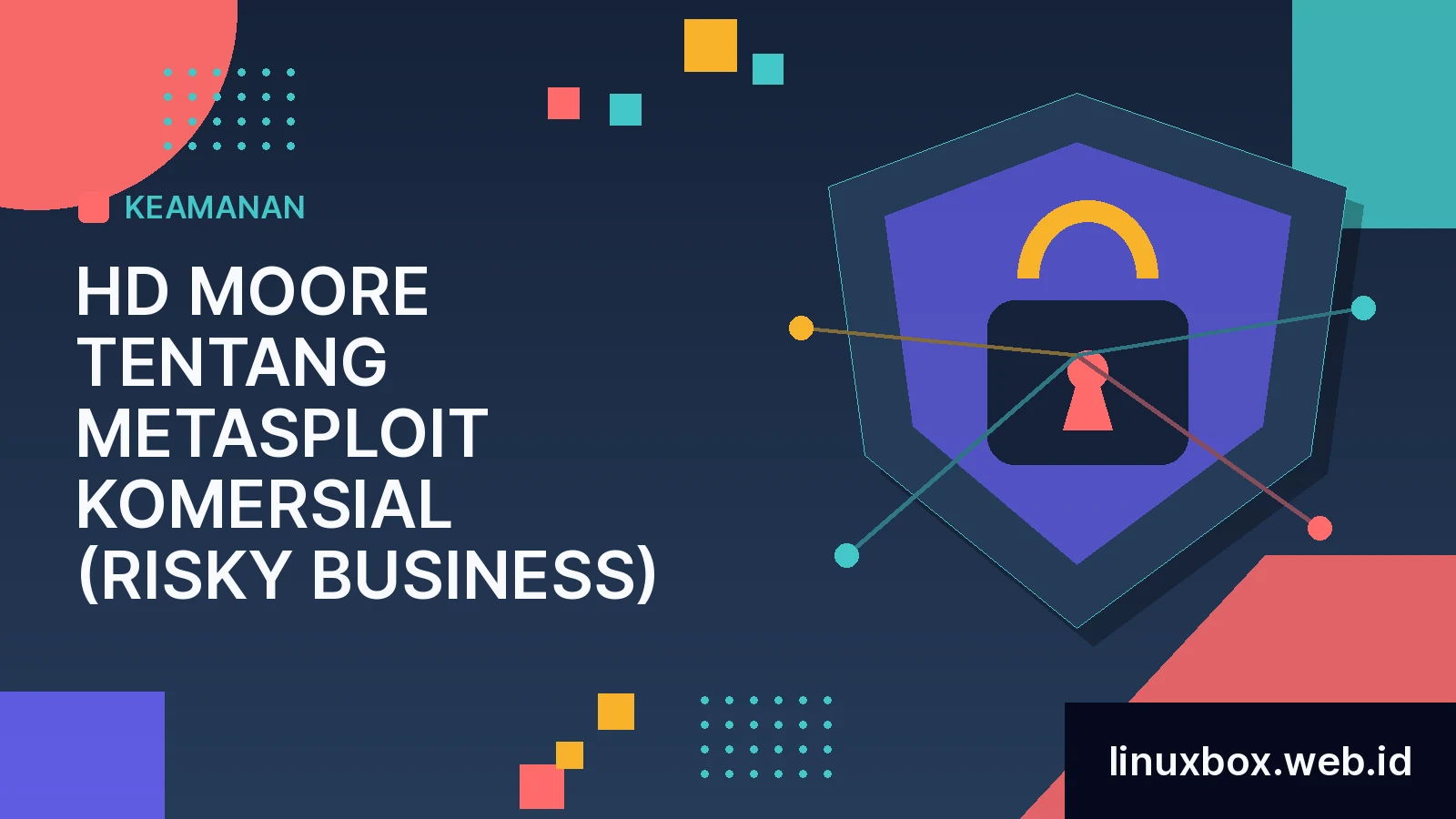 HD Moore tentang Metasploit Komersial (Risky Business)