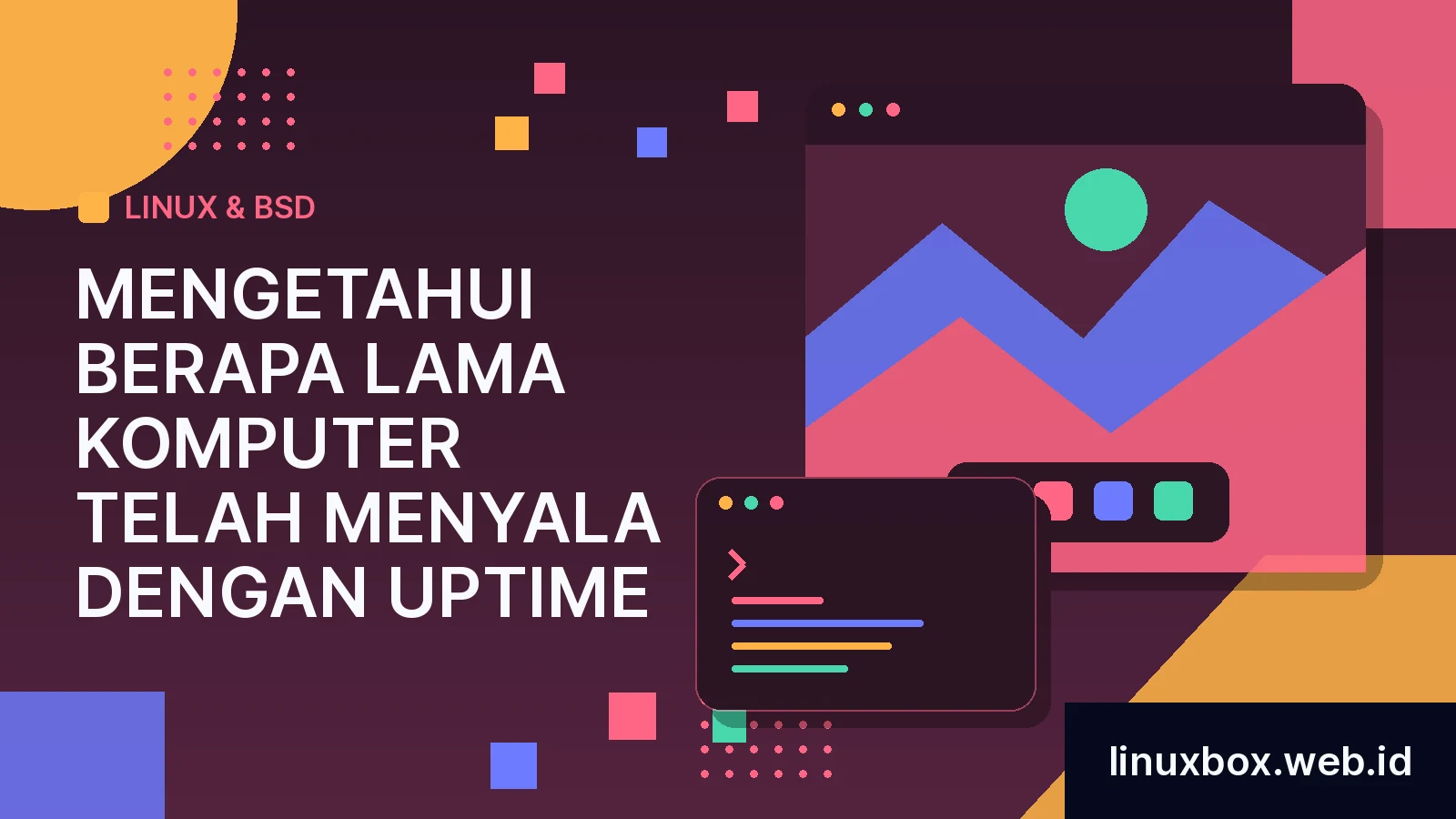Mengetahui Berapa Lama Komputer Telah Menyala Dengan Uptime