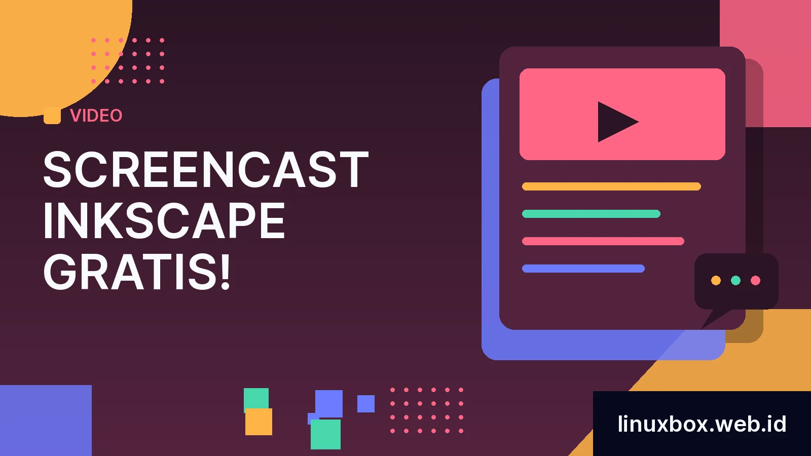 [Video] Screencast Inkscape Gratis!