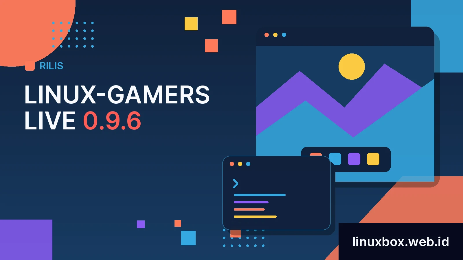 Rilis linuX-gamers Live 0.9.6