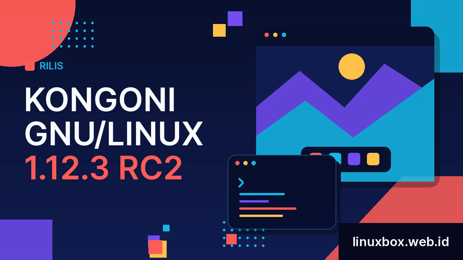 Rilis Kongoni GNU/Linux 1.12.3 RC2