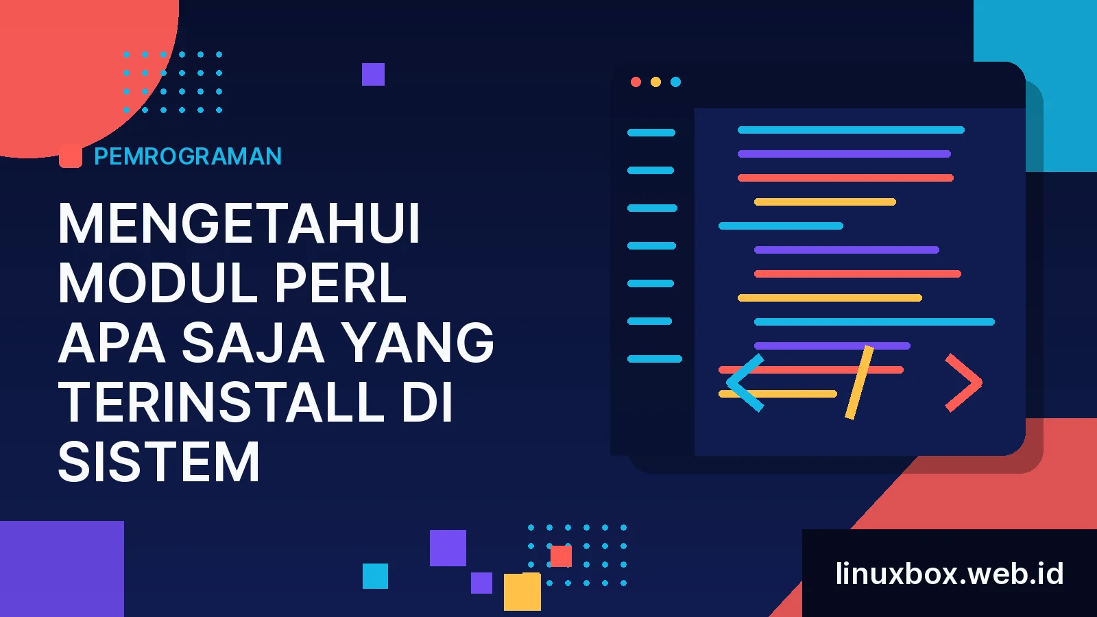 Mengetahui Modul Perl Apa Saja Yang Terinstall di Sistem