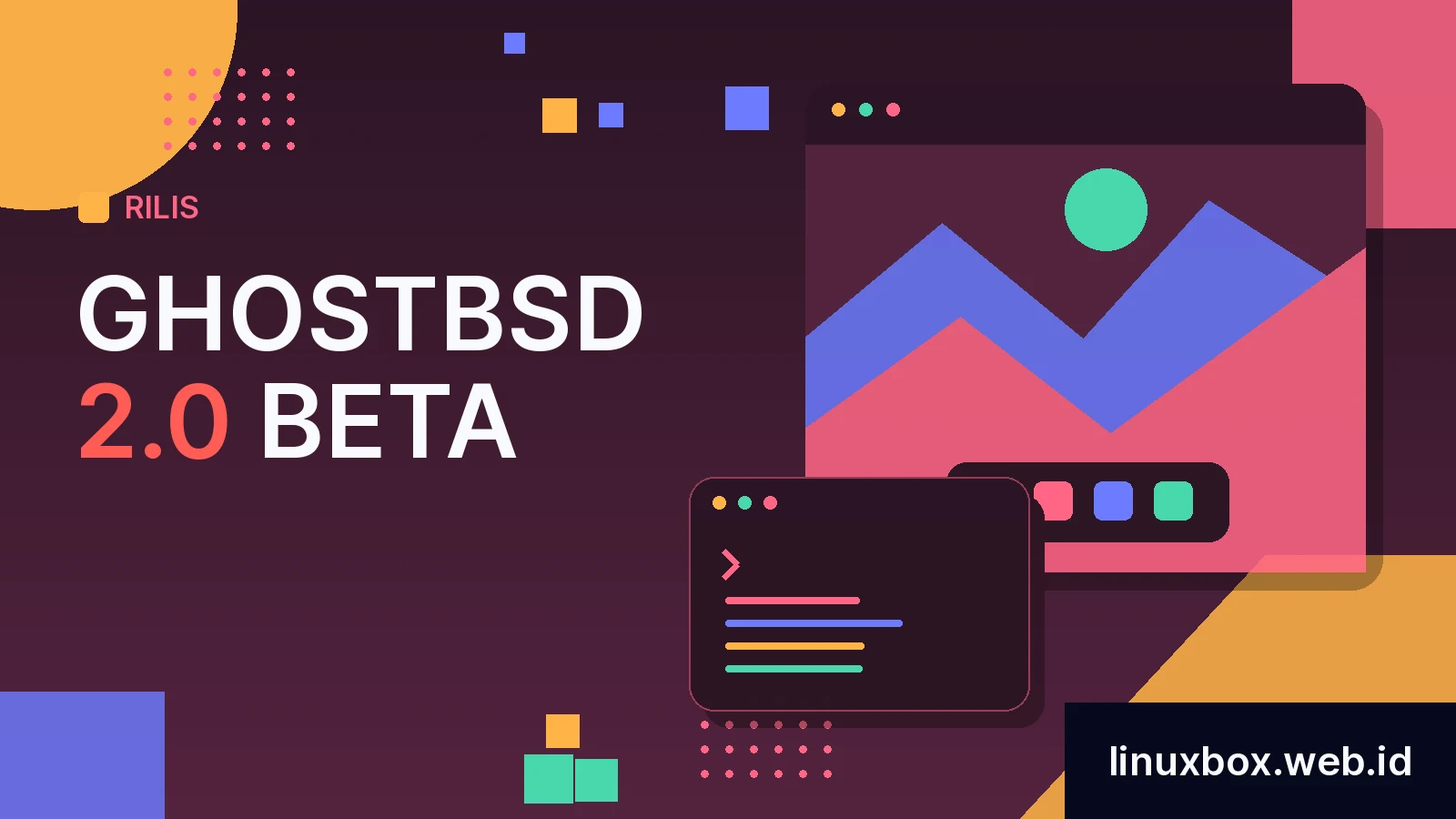 Rilis GhostBSD 2.0 Beta