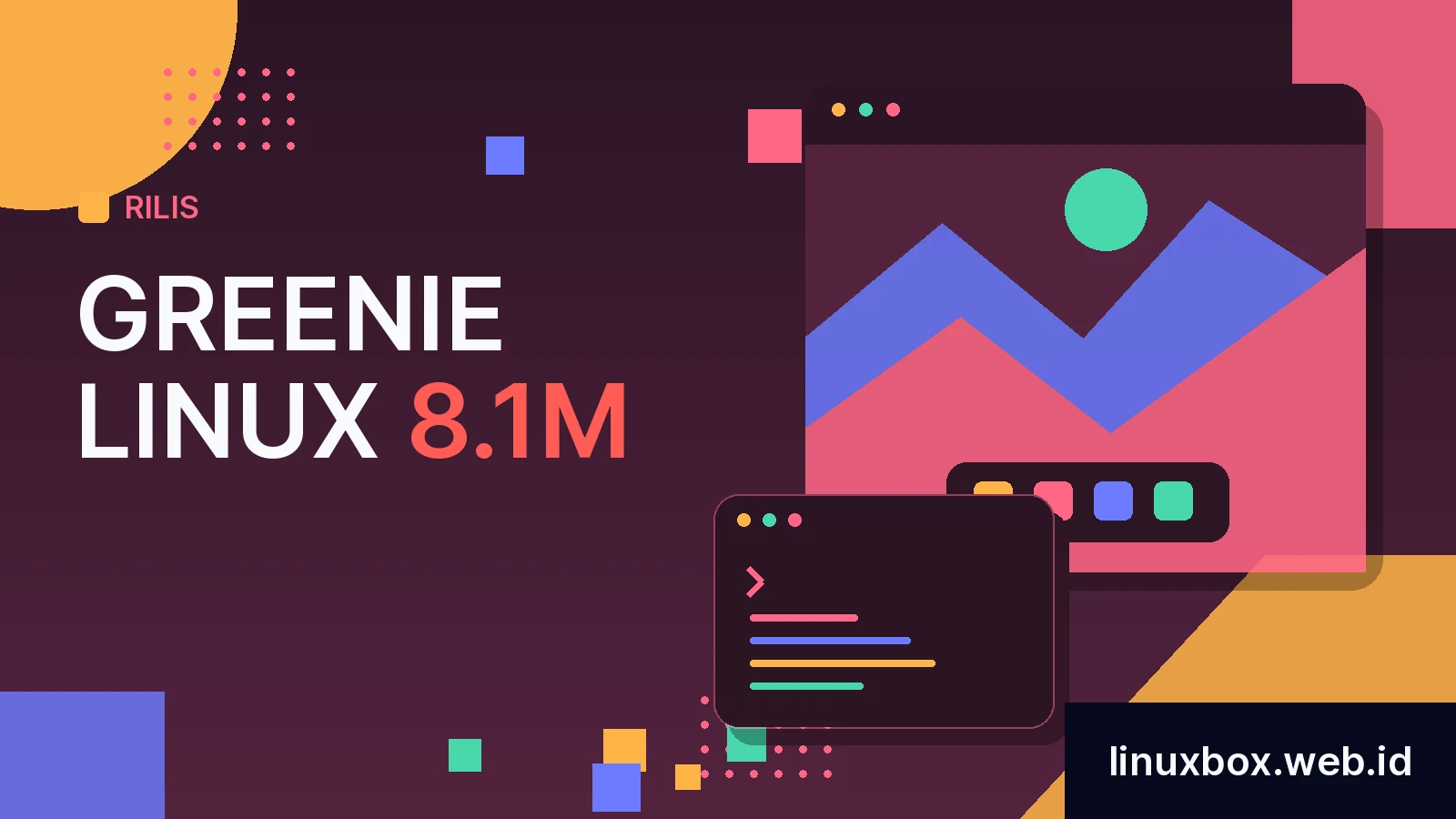 Rilis Greenie Linux 8.1M
