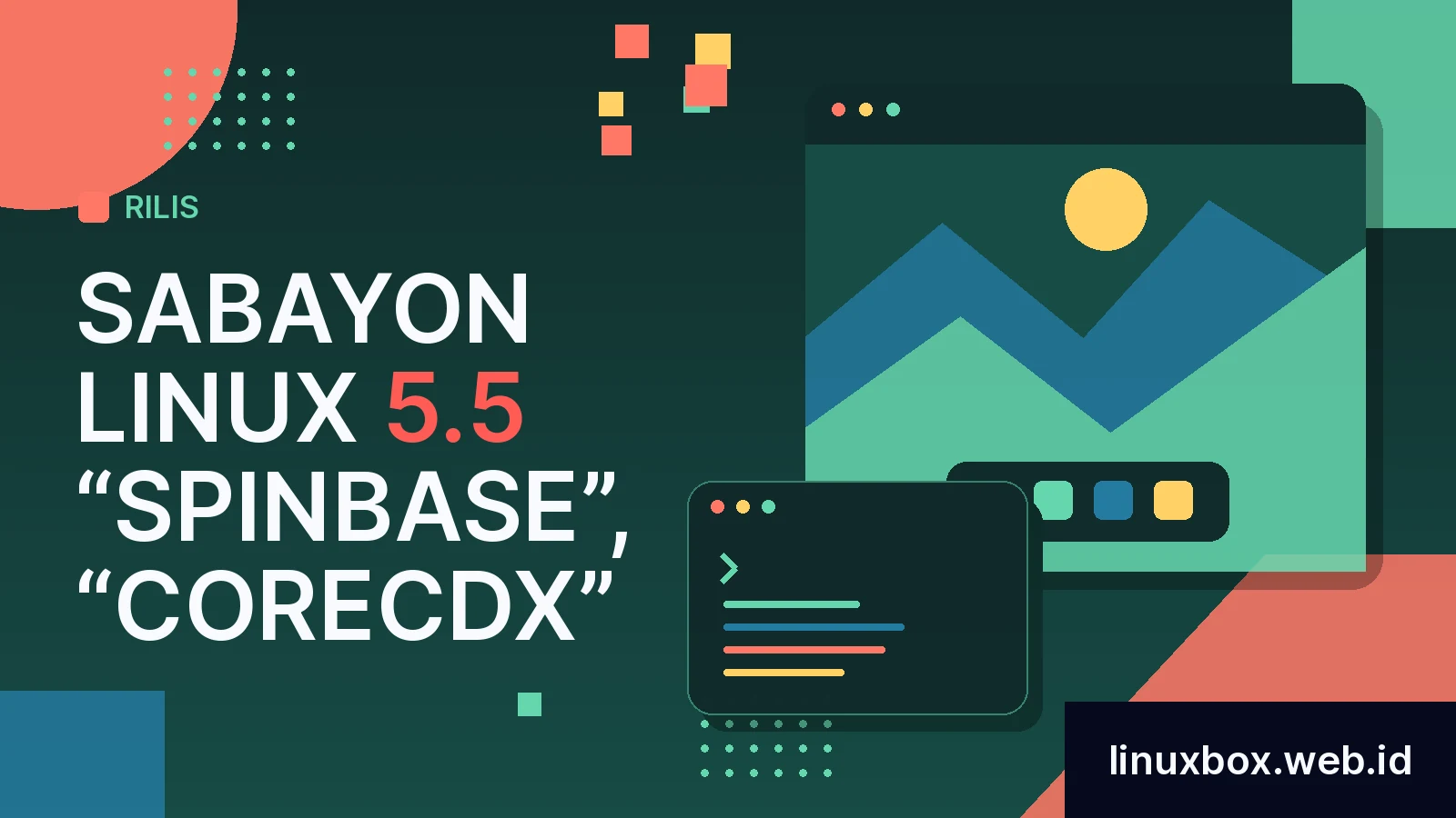 Rilis Sabayon Linux 5.5 “SpinBase”, “CoreCDX”