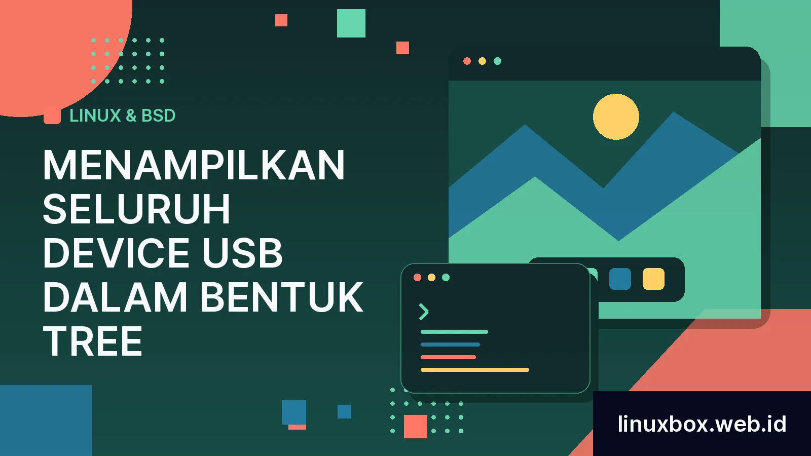 Menampilkan Seluruh Device USB Dalam Bentuk Tree