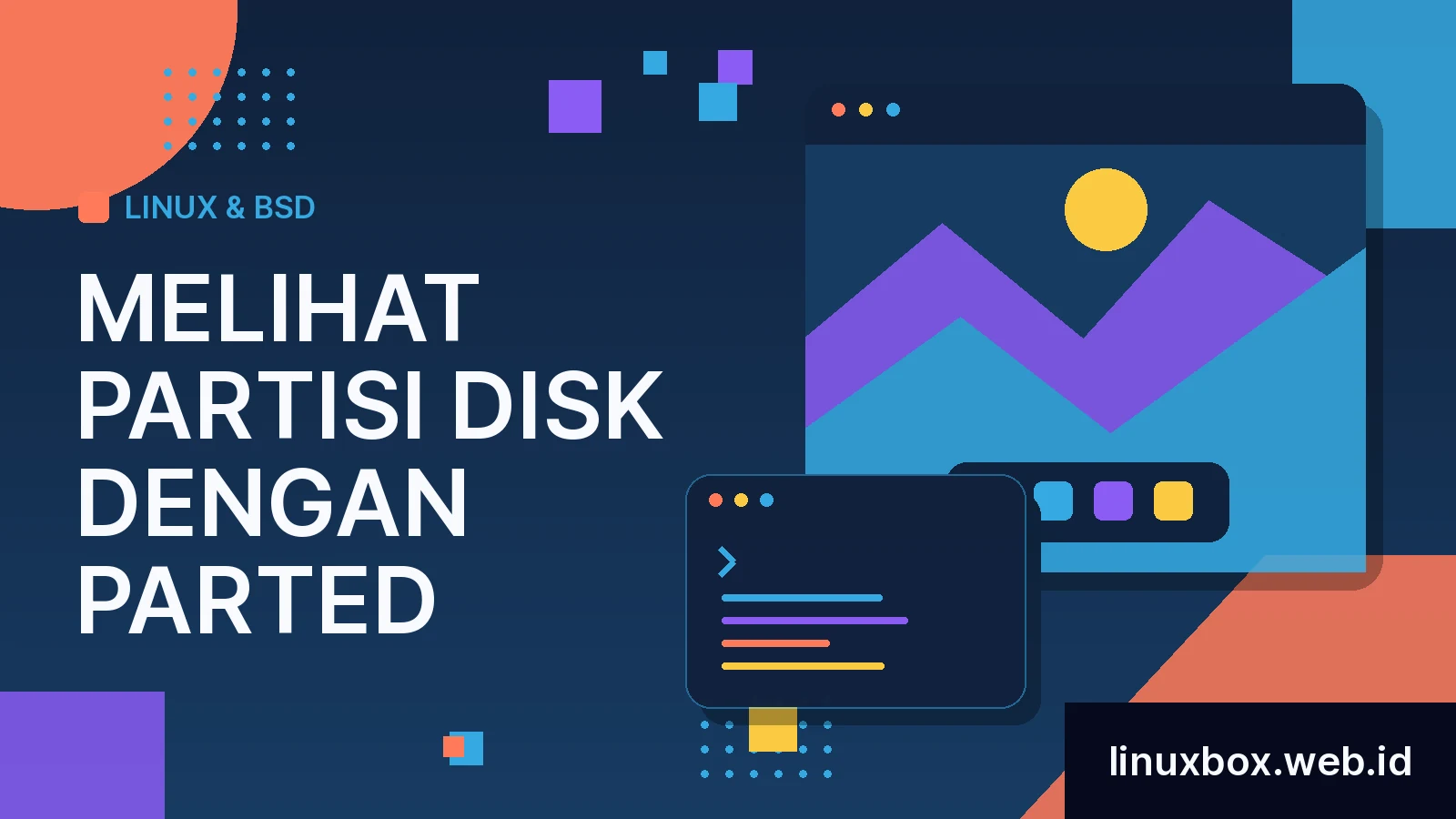 Melihat Partisi Disk Dengan parted