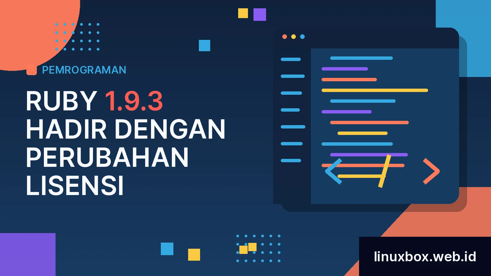 Ruby 1.9.3 hadir dengan perubahan lisensi