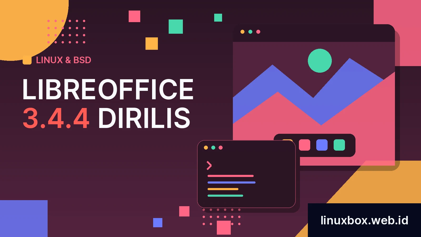 LibreOffice 3.4.4 Dirilis