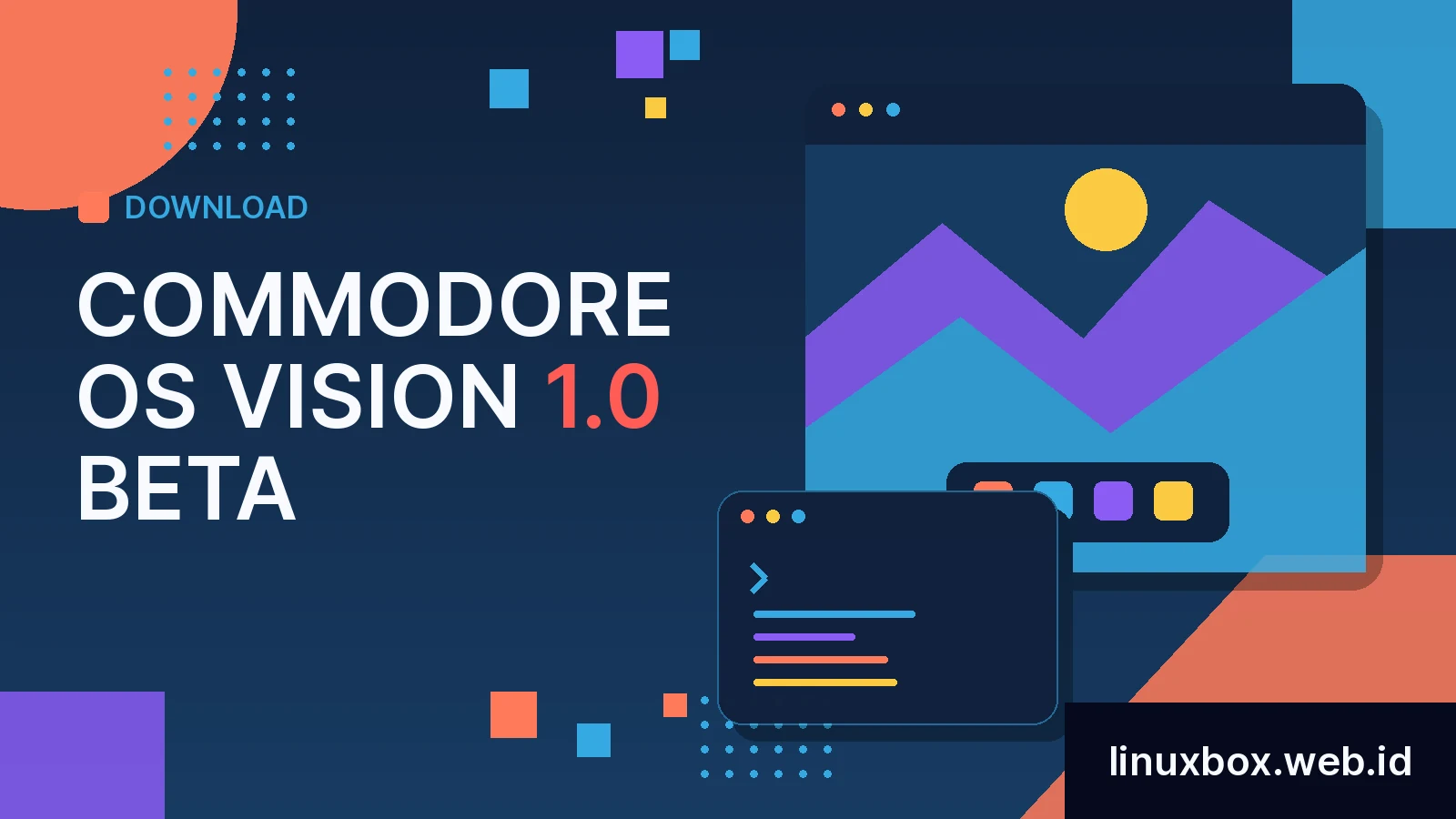 Unduh Commodore OS Vision 1.0 Beta