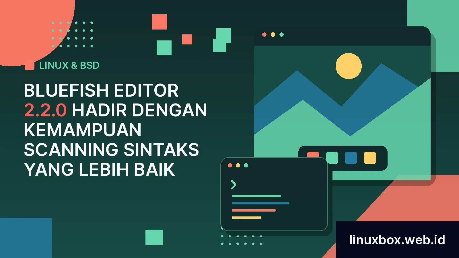 Bluefish Editor 2.2.0 Hadir Dengan Kemampuan Scanning sintaks Yang Lebih Baik