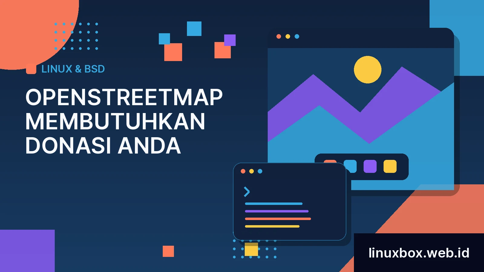 OpenStreetMap Membutuhkan Donasi anda