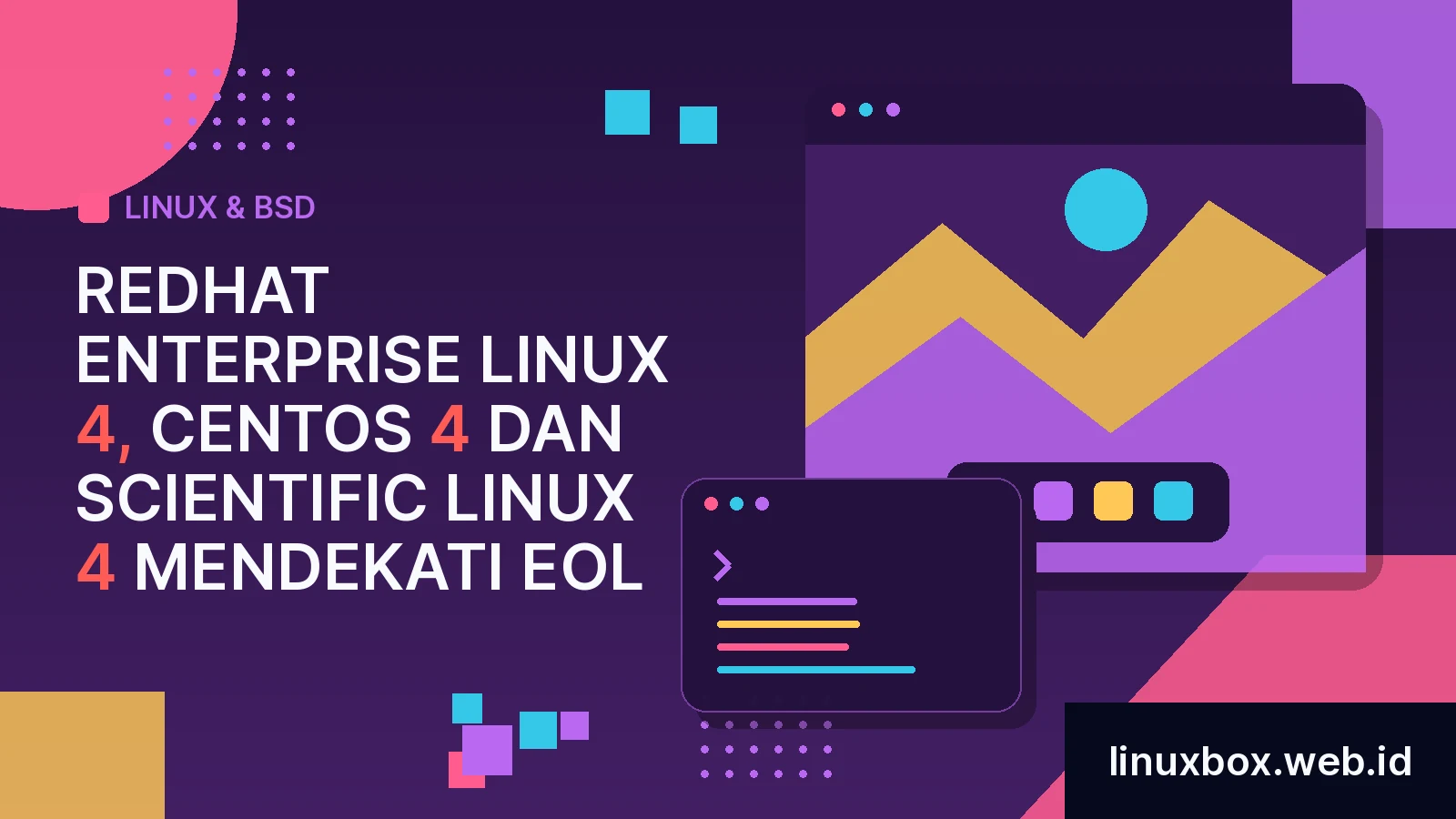 Redhat Enterprise Linux 4, CentOS 4 dan Scientific Linux 4 Mendekati EOL