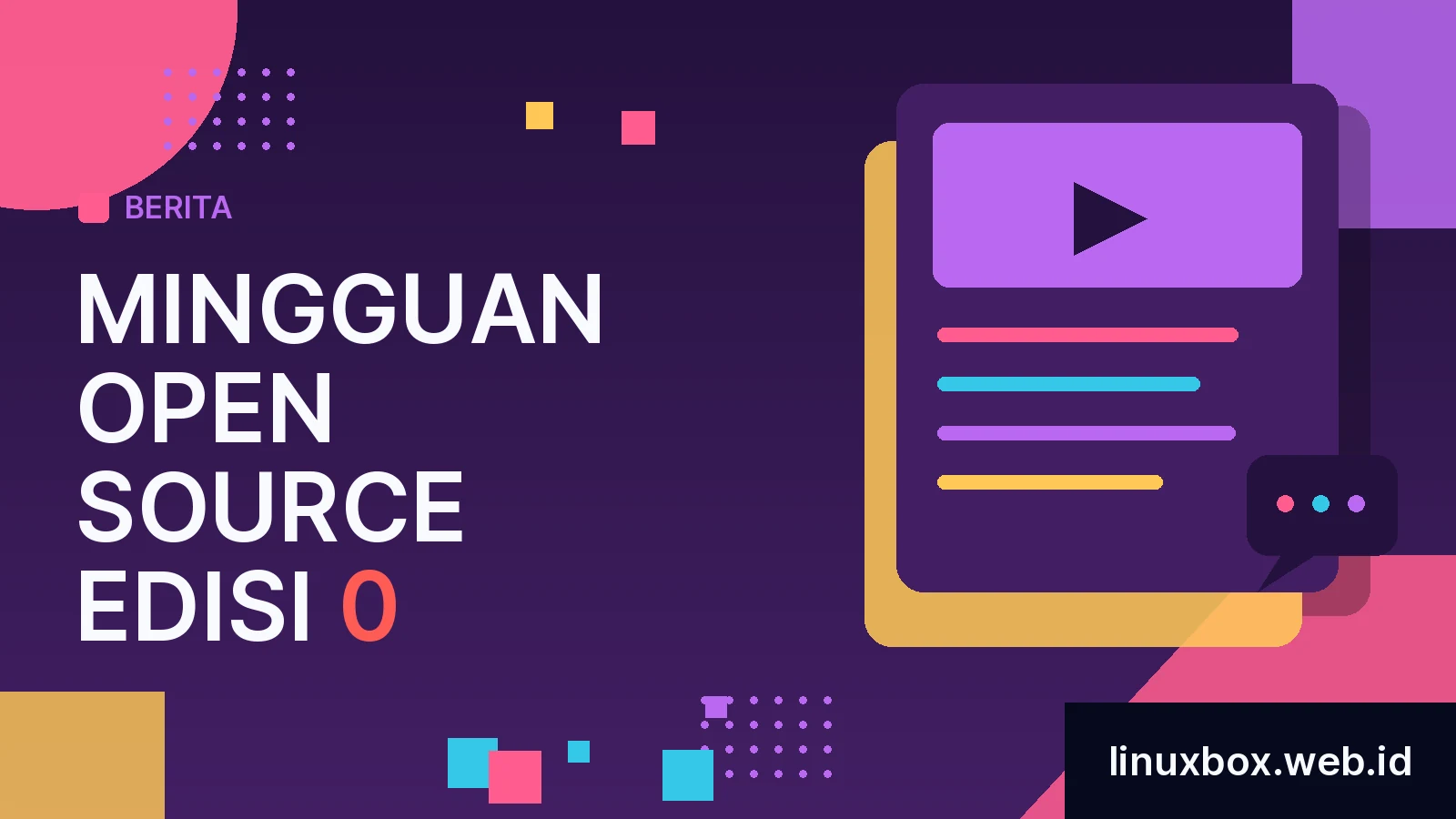 Mingguan Open Source Edisi 0