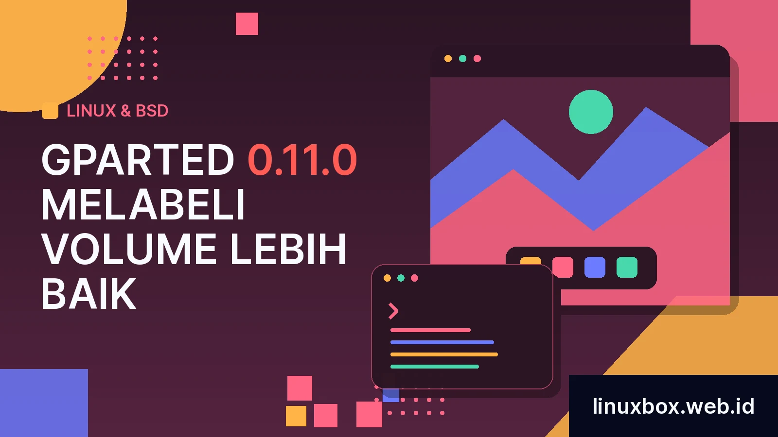 Gparted 0.11.0 Melabeli Volume Lebih Baik