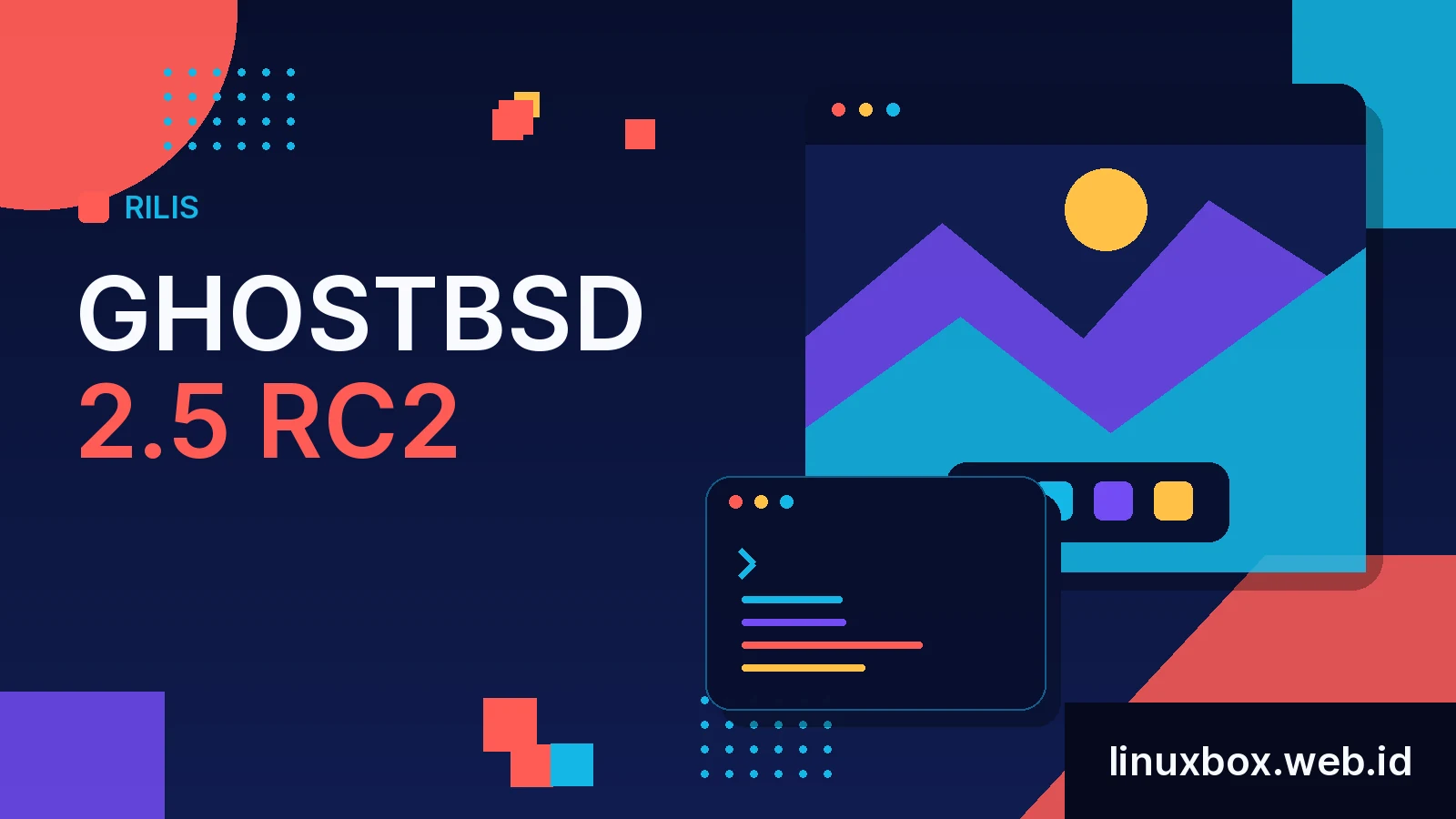 Rilis GhostBSD 2.5 RC2