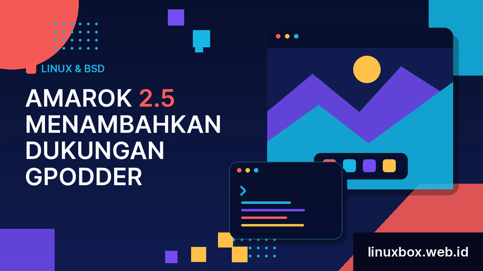 Amarok 2.5 Menambahkan Dukungan GPodder