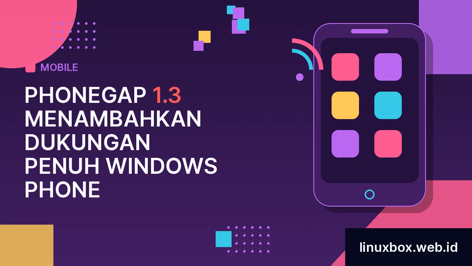 PhoneGap 1.3 Menambahkan Dukungan Penuh Windows Phone