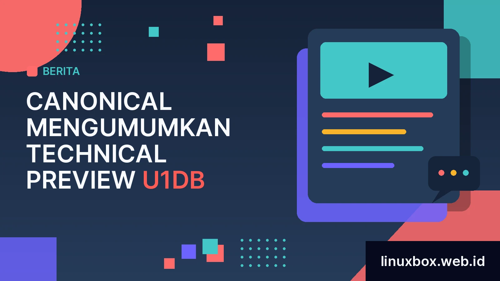Canonical Mengumumkan Technical Preview U1DB