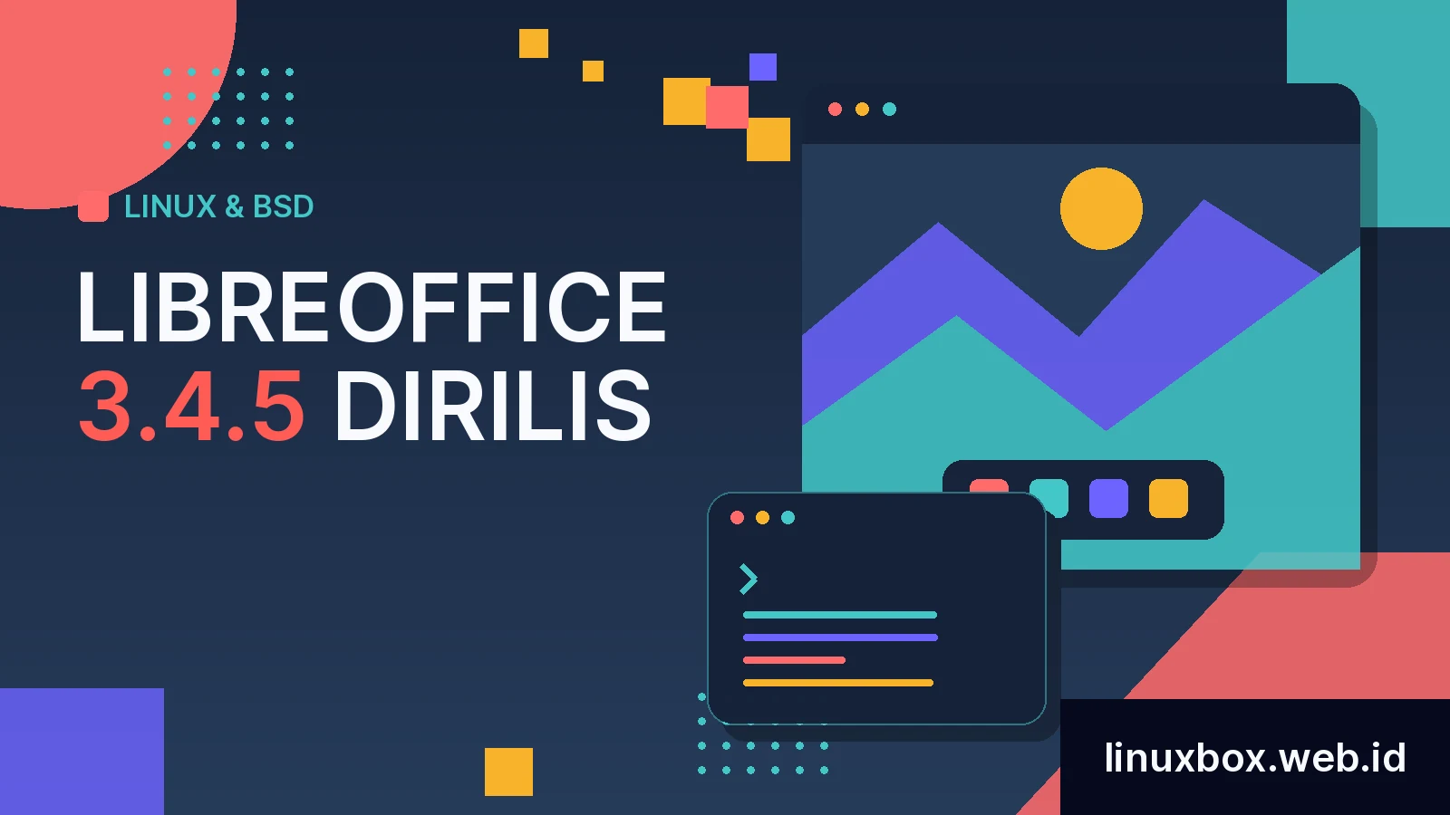 LibreOffice 3.4.5 Dirilis