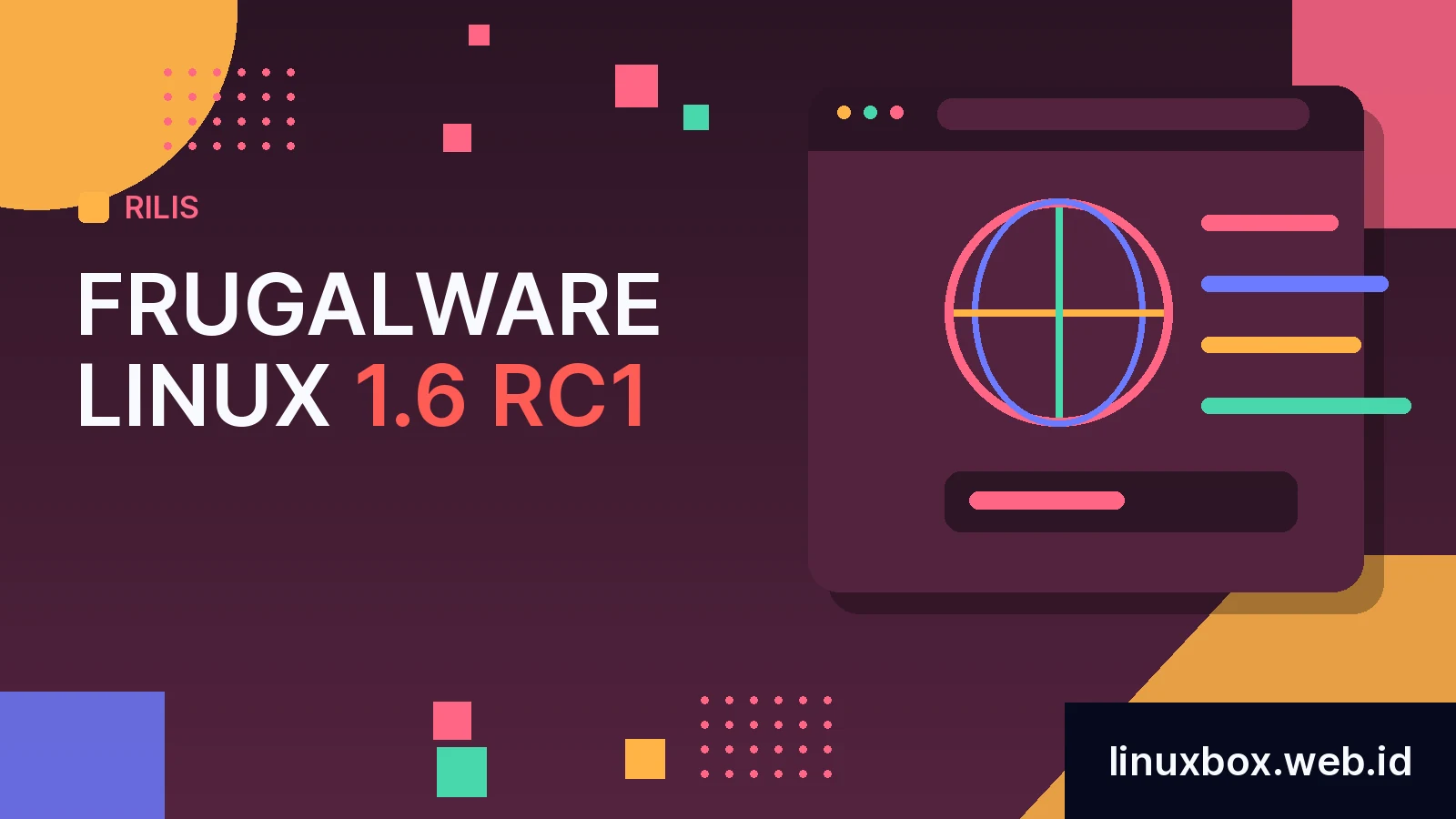 Rilis Frugalware Linux 1.6 RC1