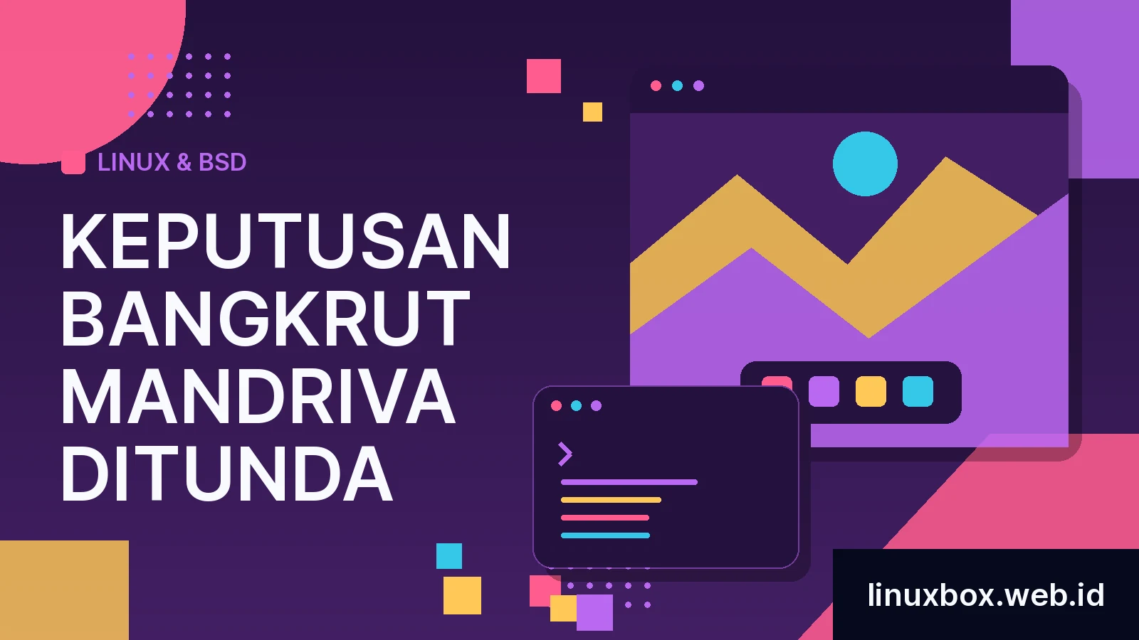 Keputusan Bangkrut Mandriva Ditunda