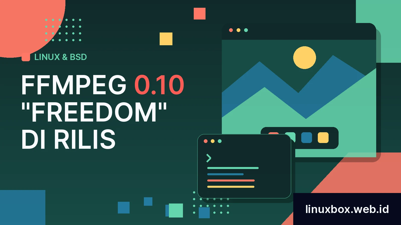 FFmpeg 0.10 "Freedom" Di Rilis