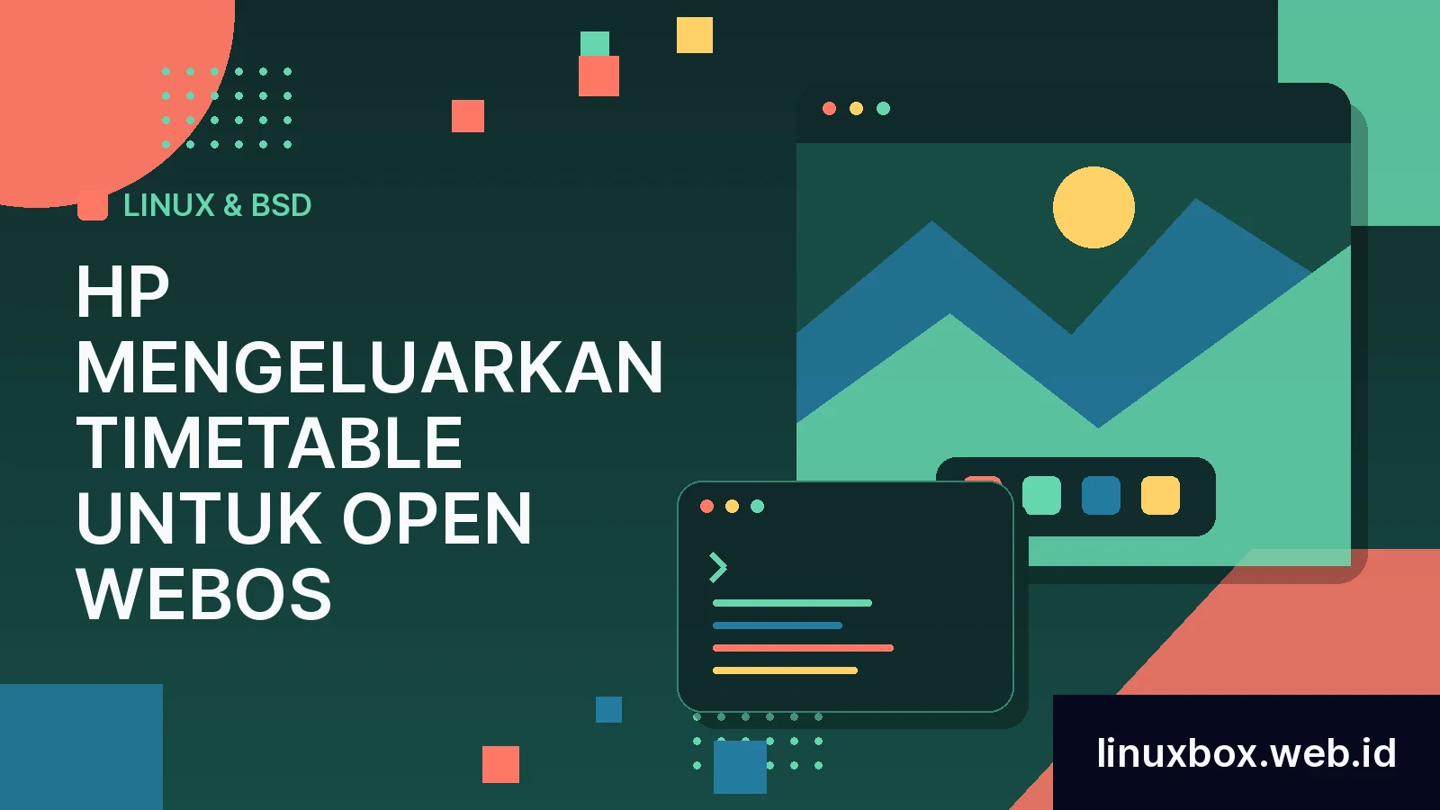 HP Mengeluarkan Timetable untuk Open WebOS