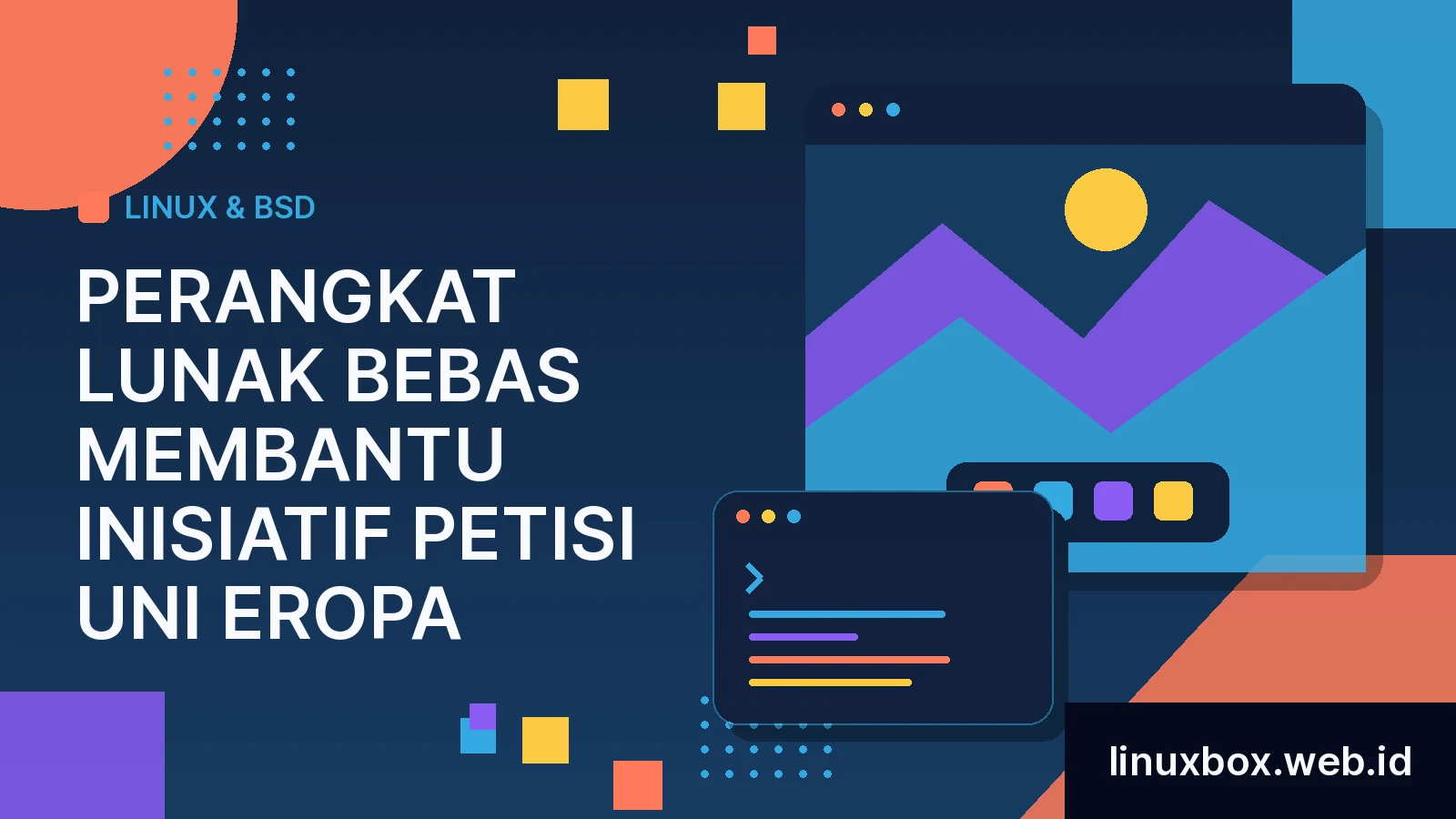 Perangkat Lunak Bebas Membantu Inisiatif Petisi Uni Eropa