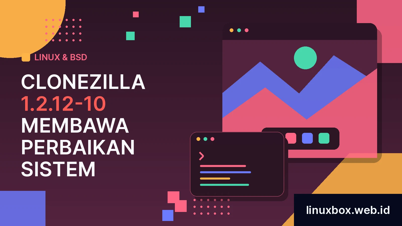 Clonezilla 1.2.12-10 Membawa Perbaikan Sistem