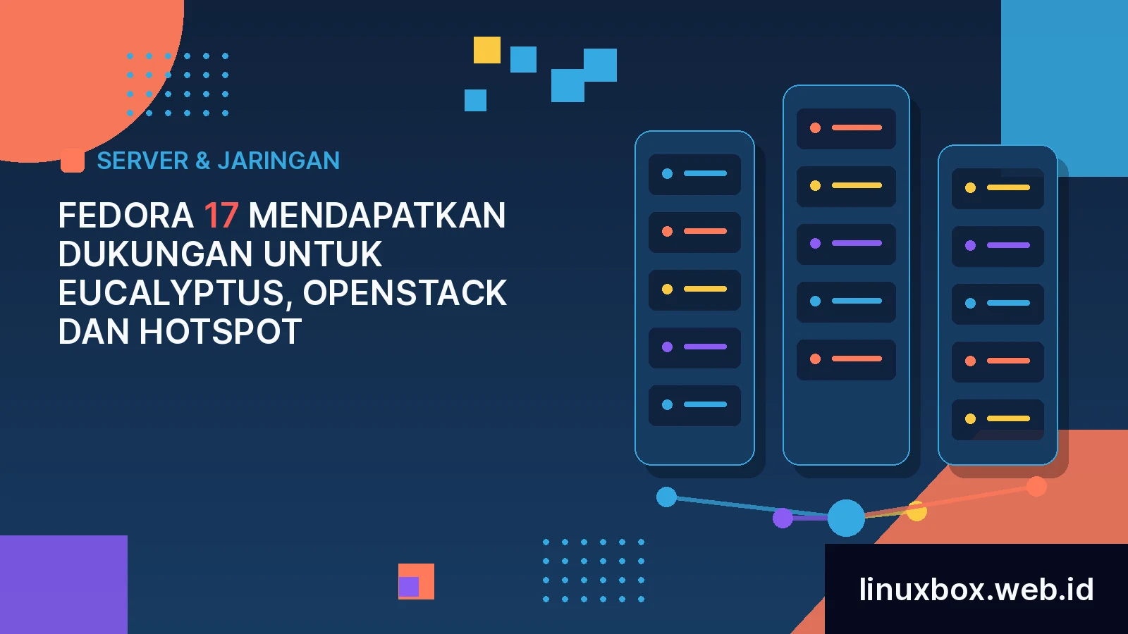 Fedora 17 Mendapatkan Dukungan Untuk Eucalyptus, OpenStack dan hotspot