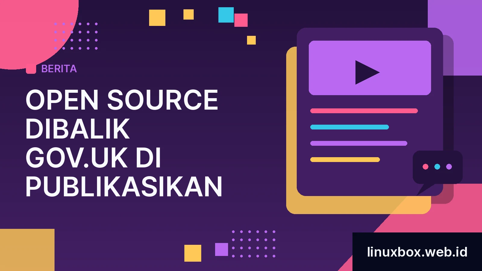 Open Source dibalik gov.uk Di Publikasikan