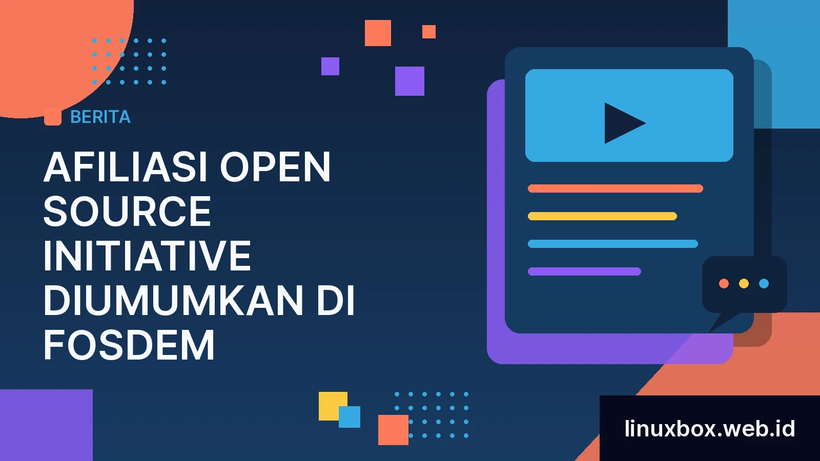 Afiliasi Open Source Initiative Diumumkan di FOSDEM