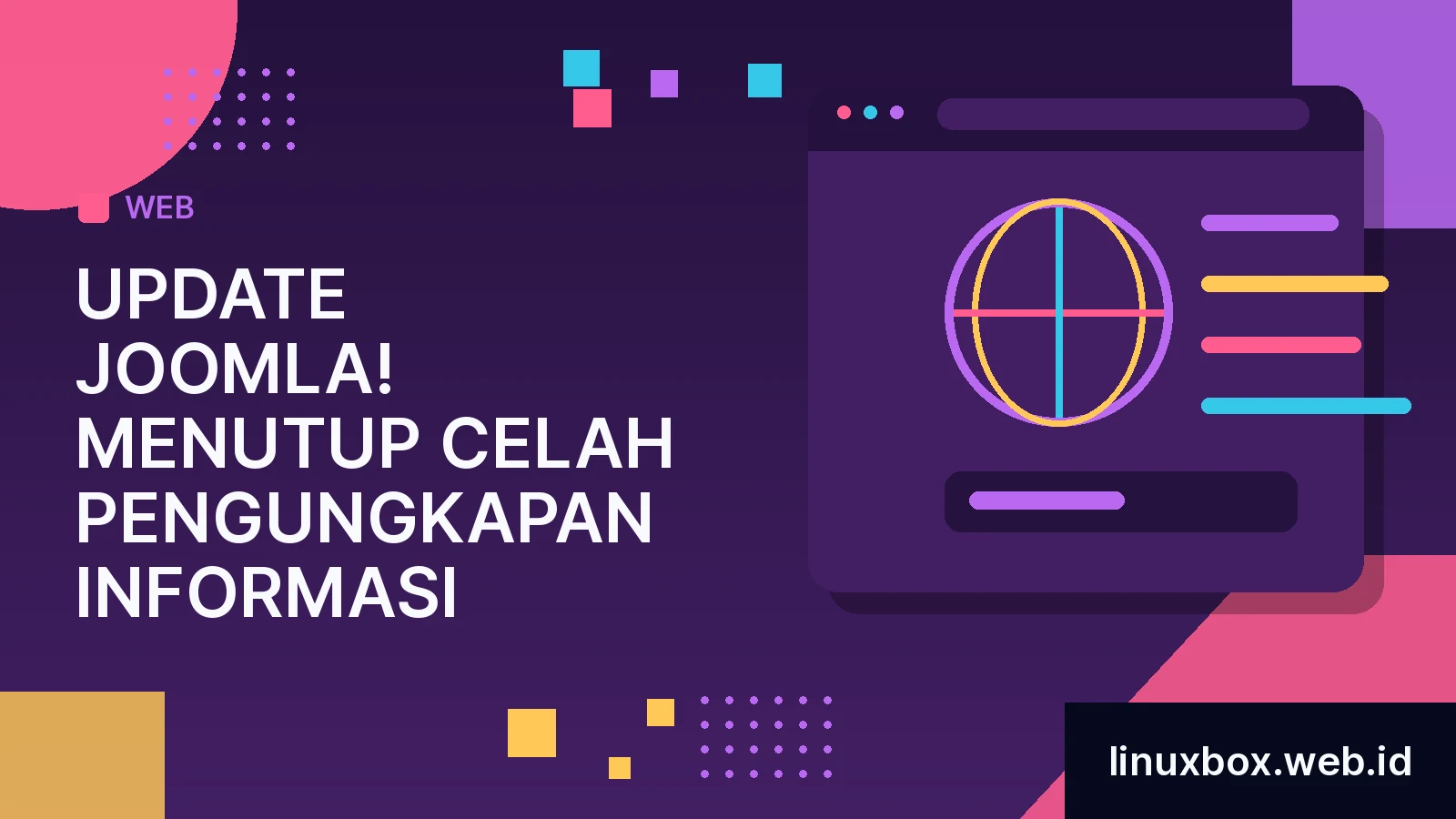 Update Joomla! Menutup Celah Pengungkapan Informasi