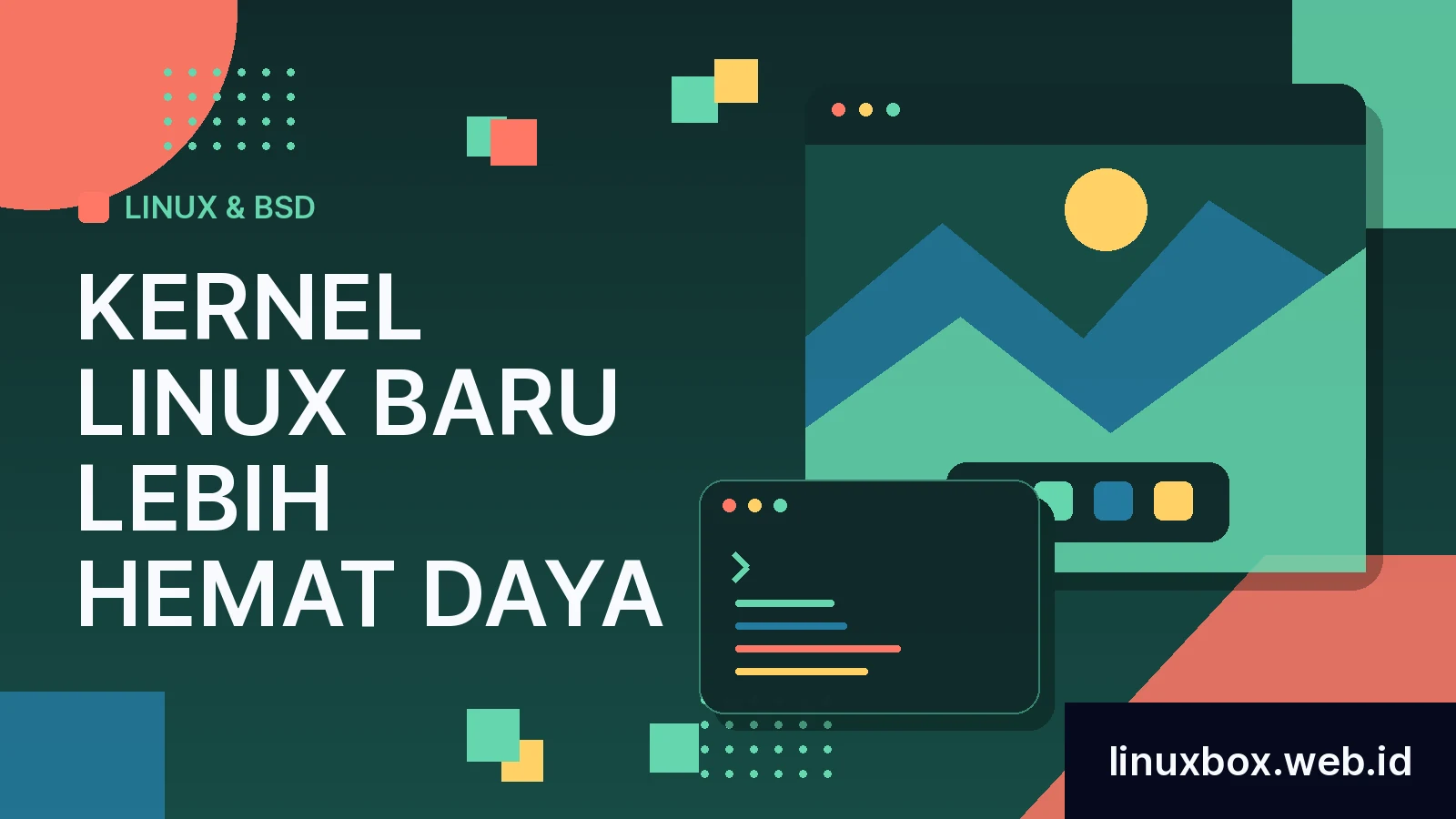 Kernel Linux Baru Lebih Hemat Daya
