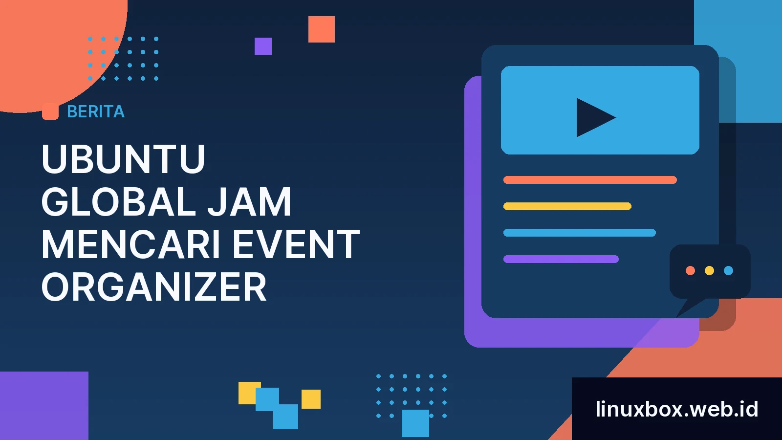 Ubuntu Global Jam Mencari Event Organizer