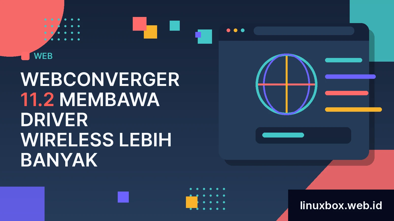 Webconverger 11.2 Membawa Driver Wireless Lebih banyak