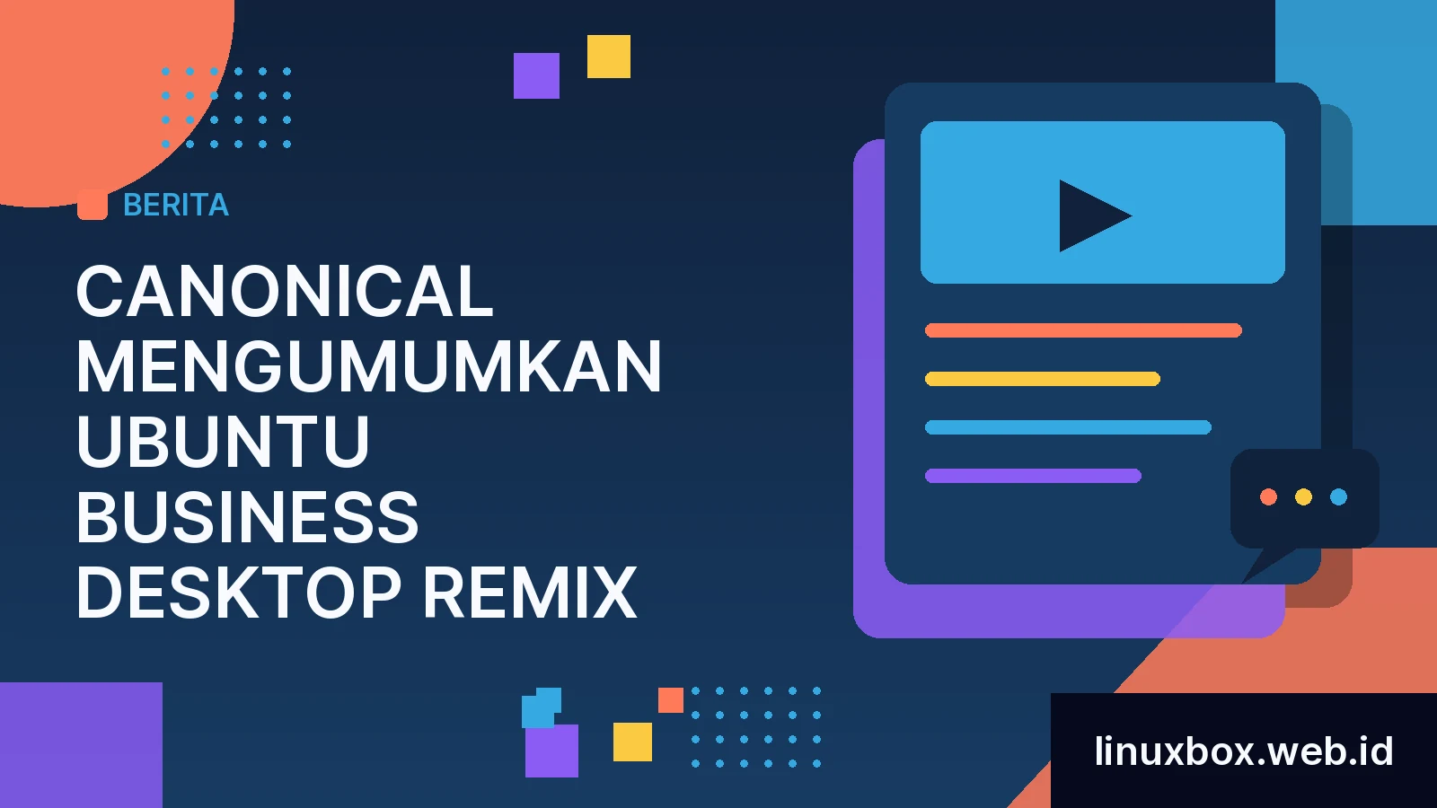 Canonical Mengumumkan Ubuntu Business Desktop Remix