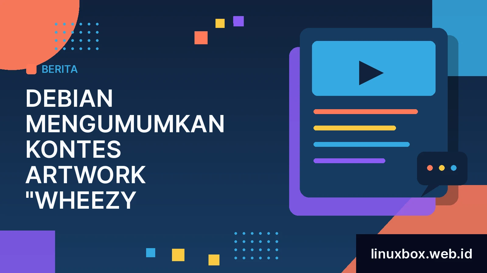 Debian Mengumumkan Kontes Artwork "Wheezy"