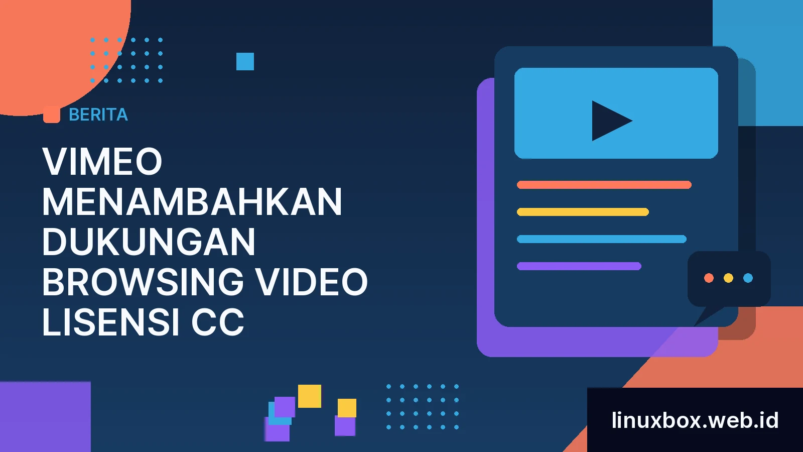Vimeo Menambahkan Dukungan Browsing Video Lisensi CC
