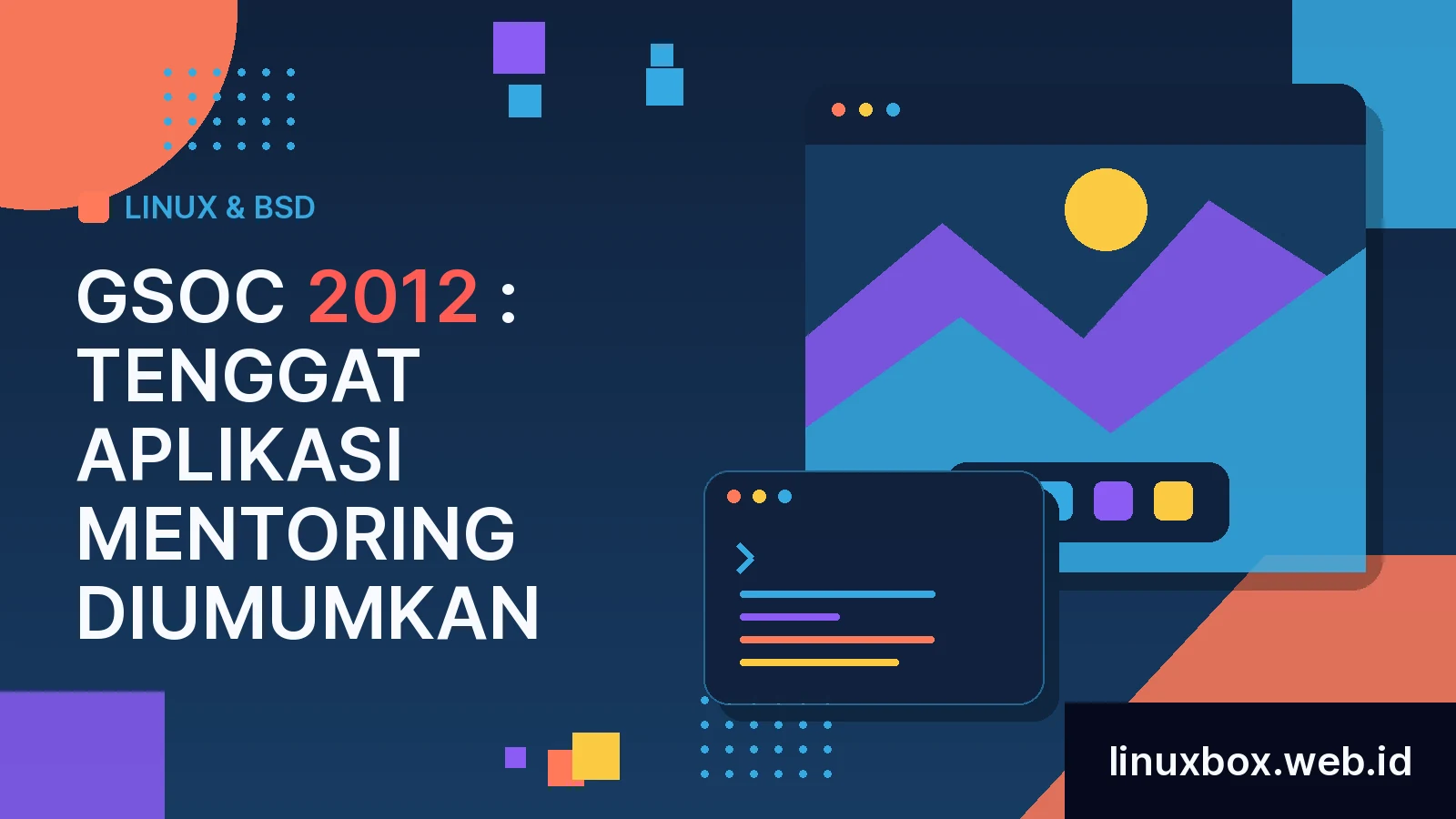 GSoC 2012 : Tenggat Aplikasi Mentoring Diumumkan