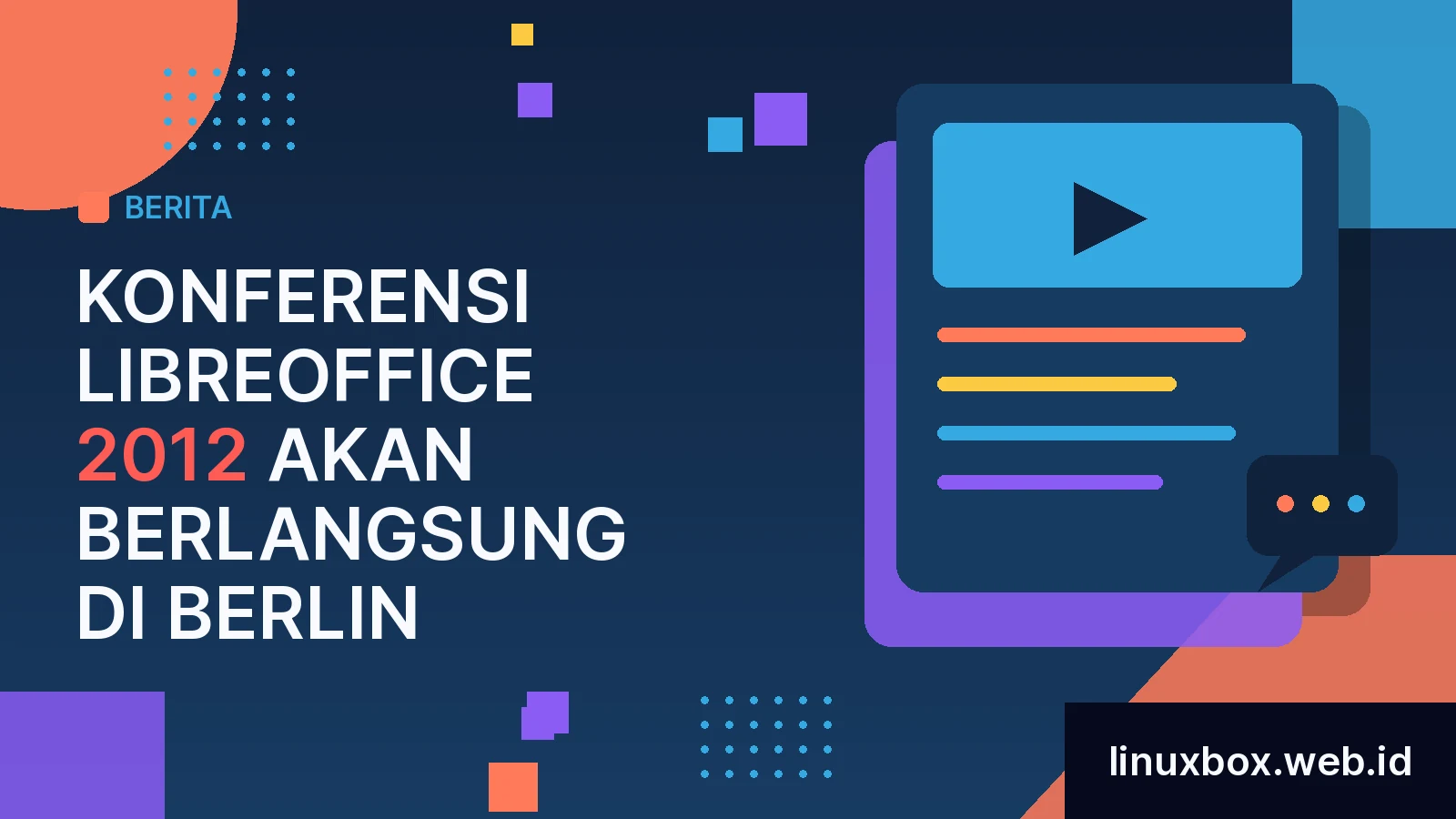 Konferensi LibreOffice 2012 Akan Berlangsung Di Berlin