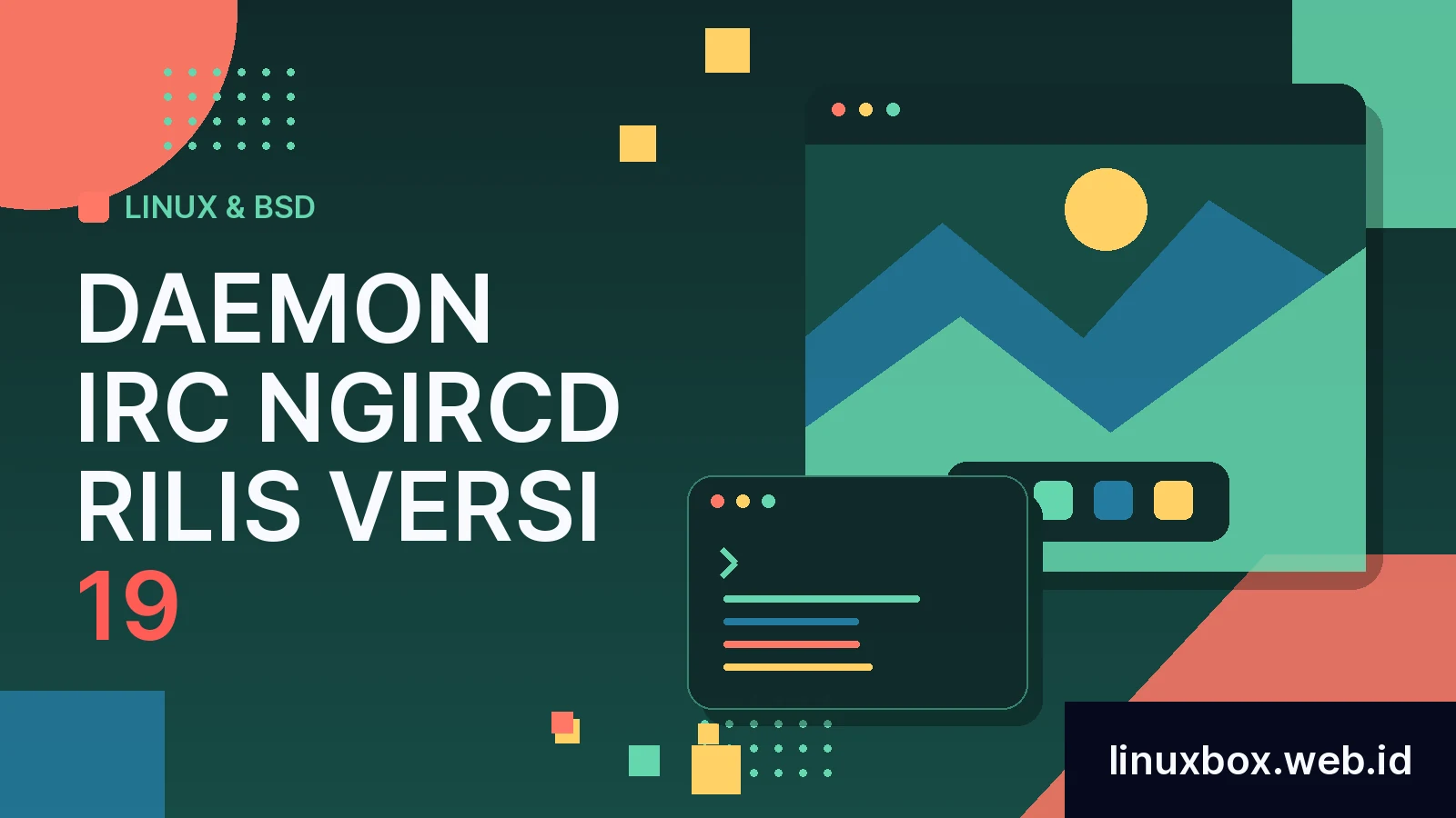 Daemon IRC ngIRCd Rilis Versi 19