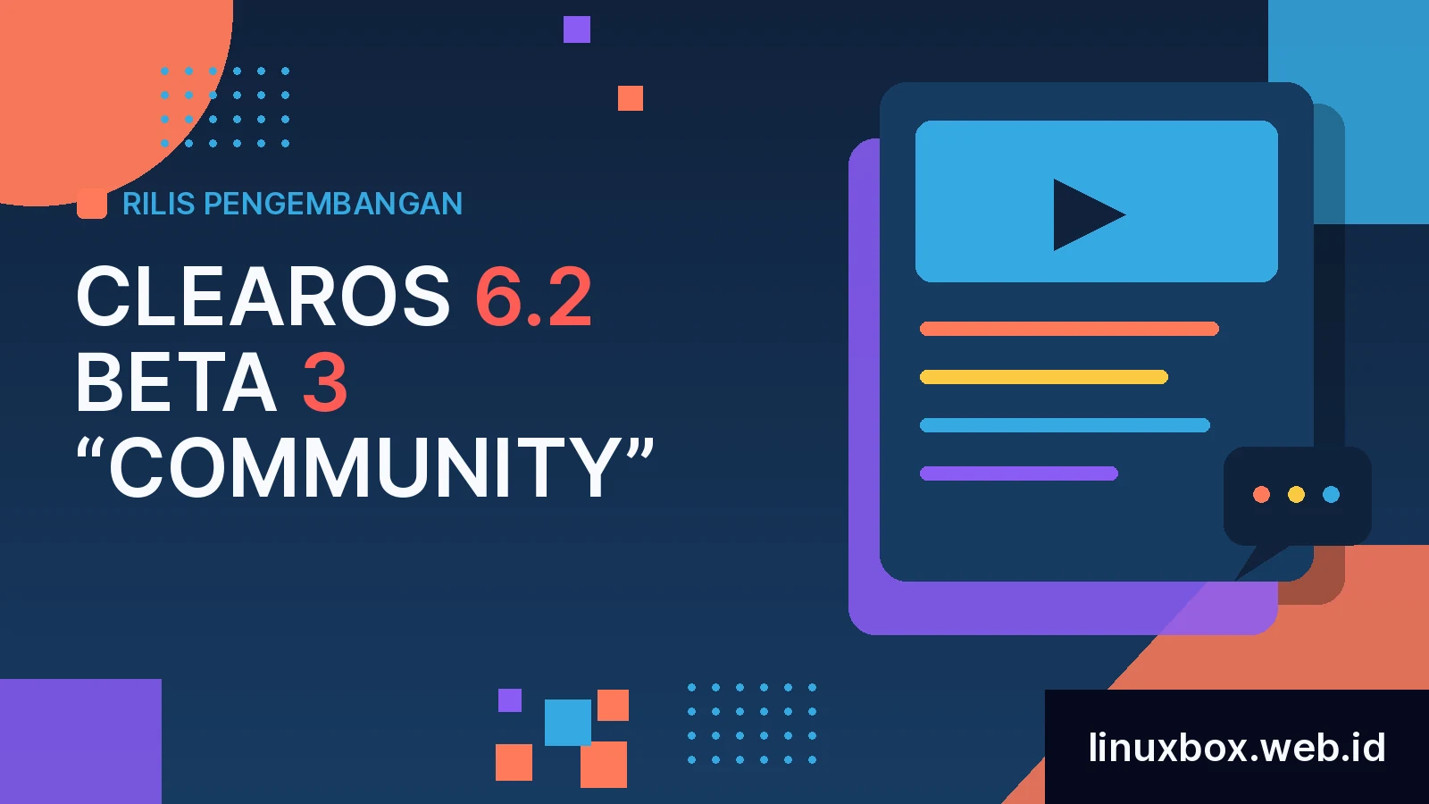 Rilis Pengembangan ClearOS 6.2 Beta 3 “Community”
