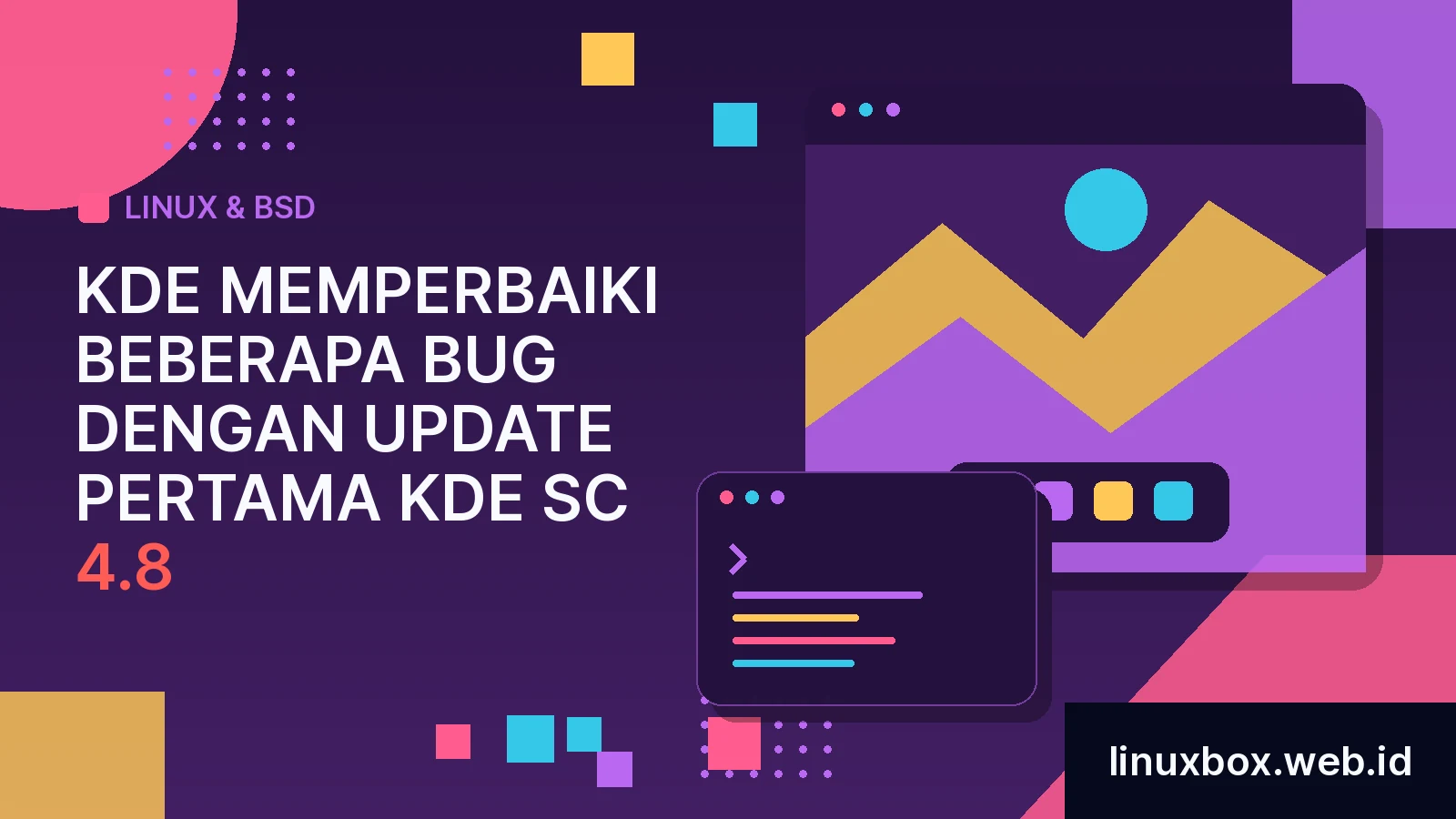 KDE Memperbaiki Beberapa Bug Dengan Update Pertama KDE SC 4.8