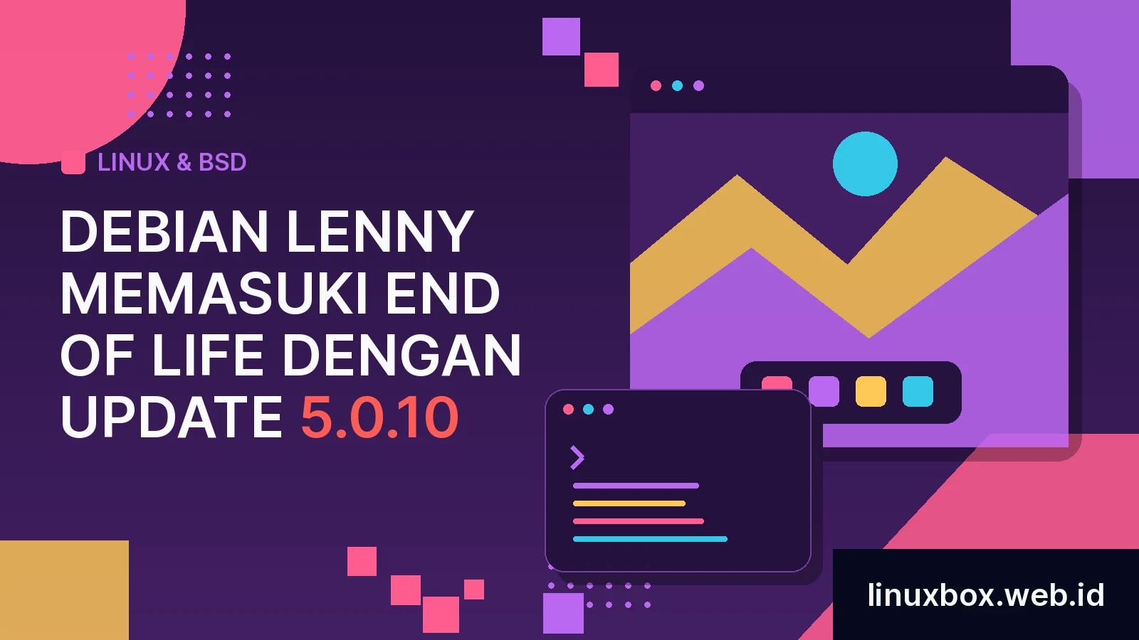 Debian Lenny Memasuki End Of Life Dengan Update 5.0.10