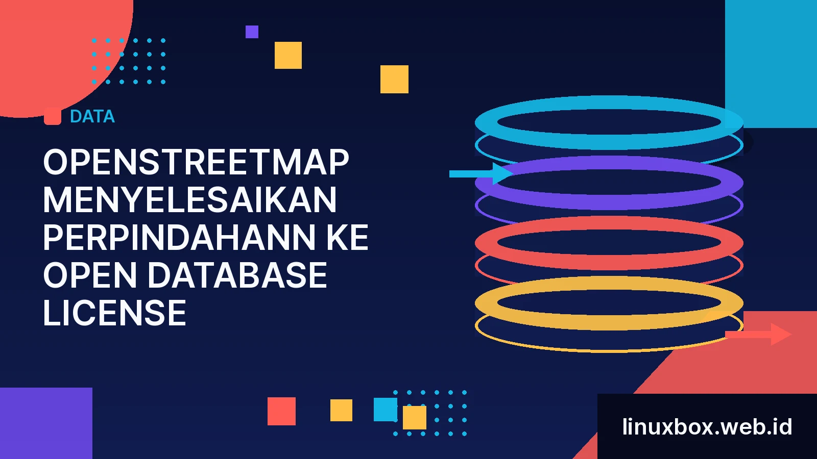 OpenStreetmap Menyelesaikan Perpindahann ke Open Database License