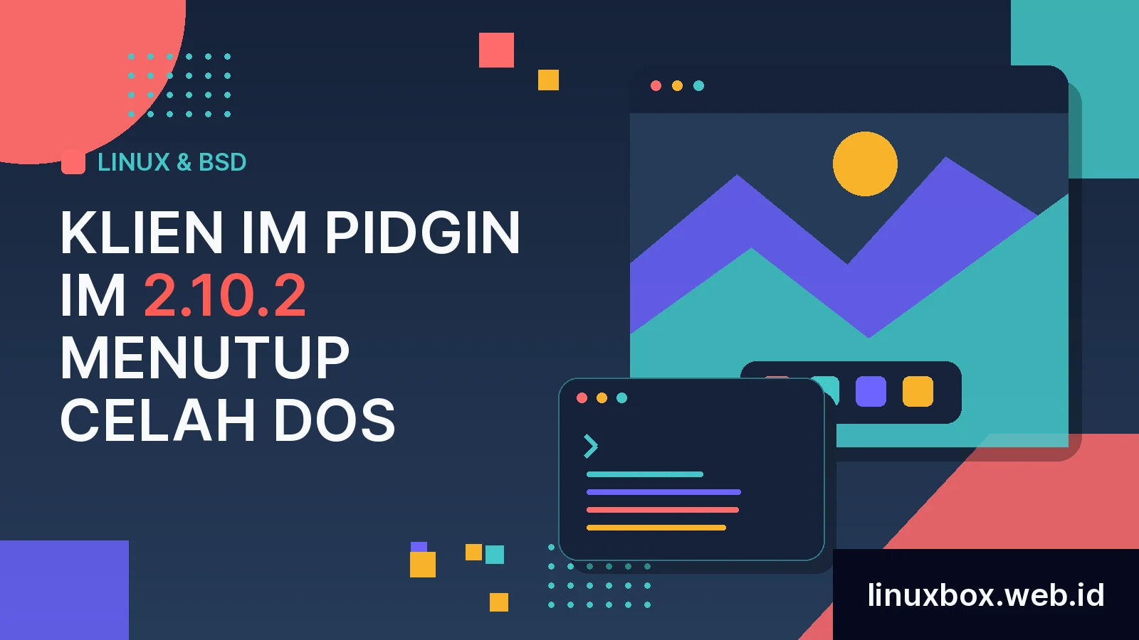 Klien IM Pidgin IM 2.10.2 Menutup Celah DoS